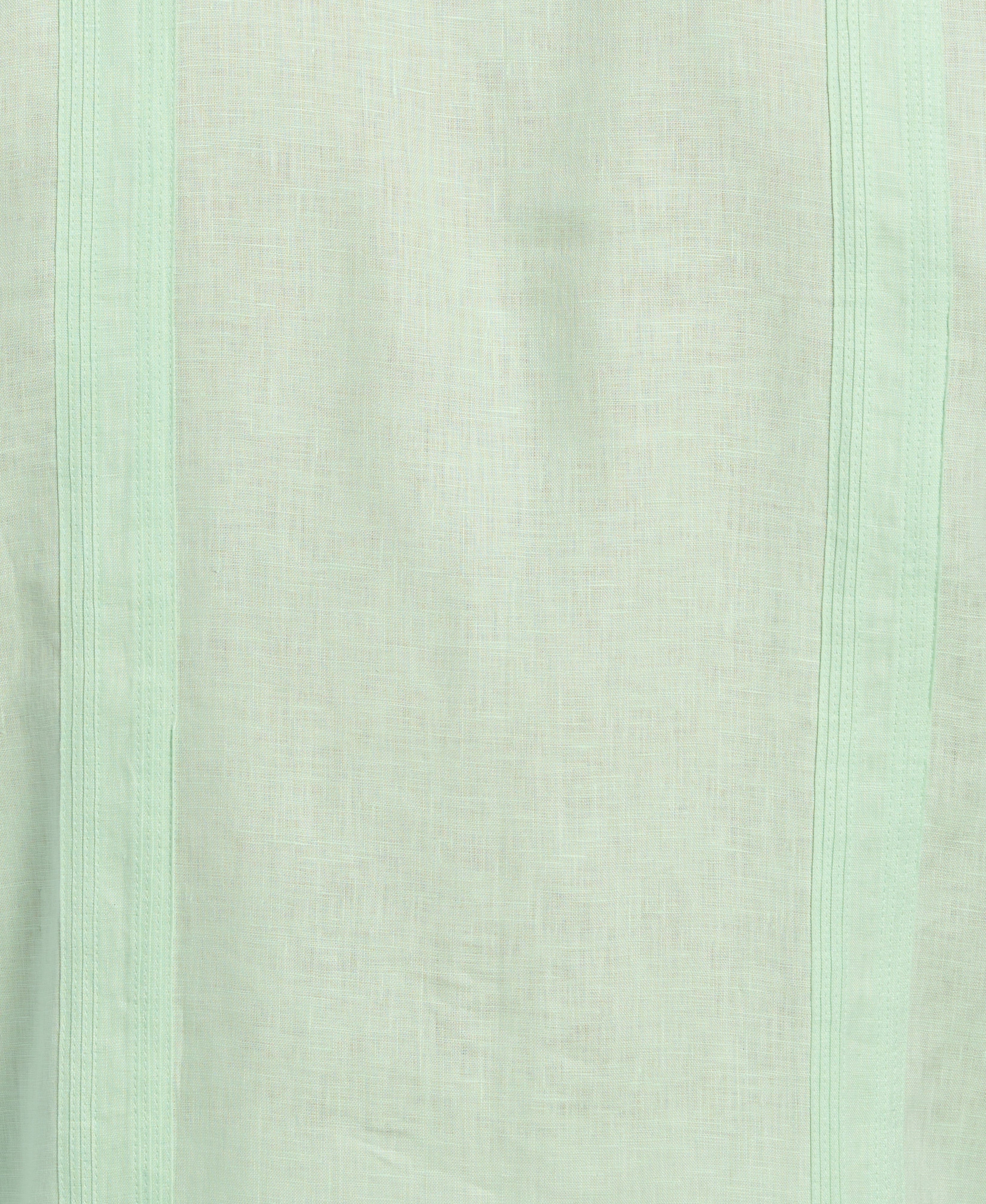 100% Linen Classic Guayabera Shirt - Long Sleeve