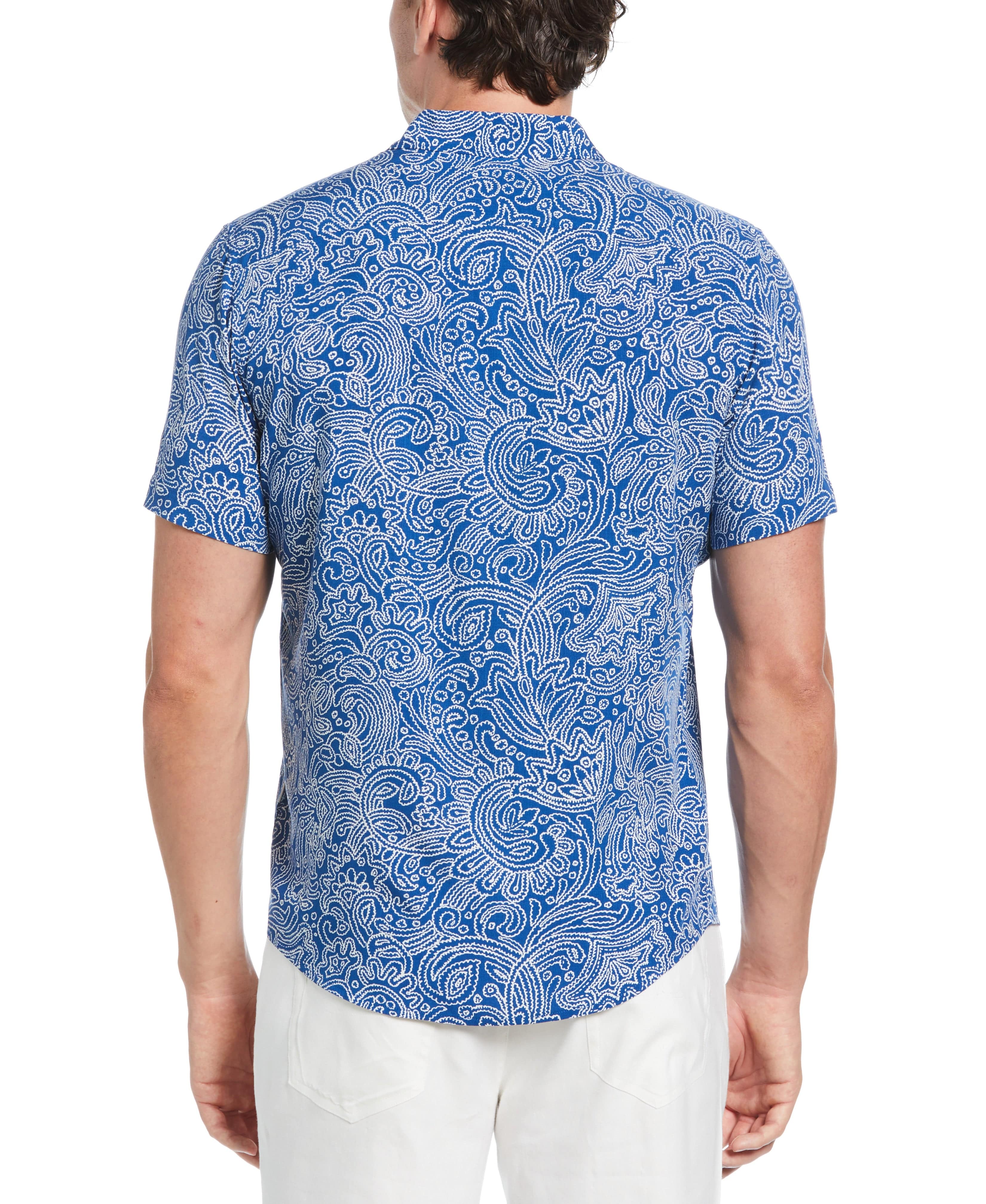 All-Over Paisley Print Shirt