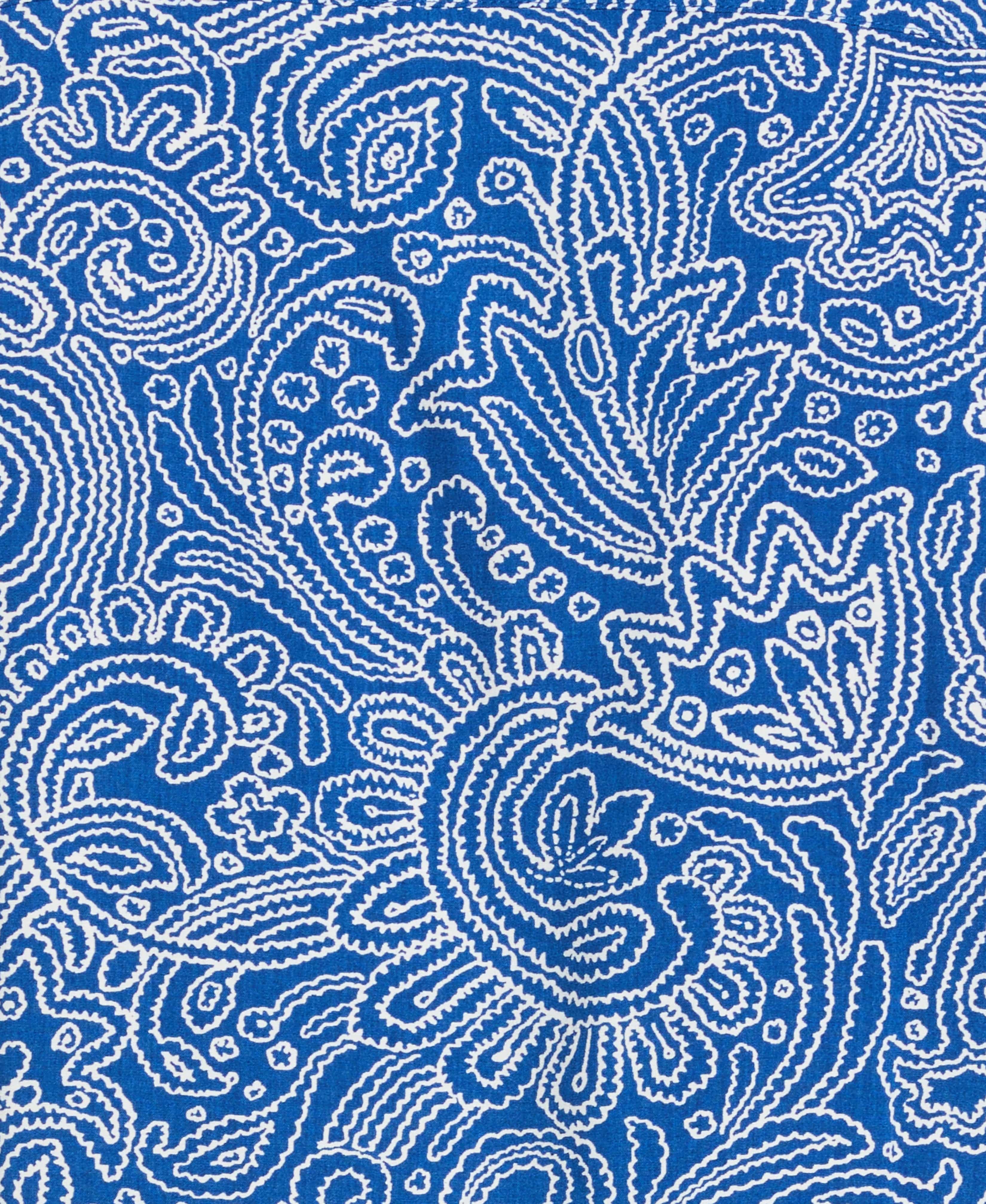 All-Over Paisley Print Shirt