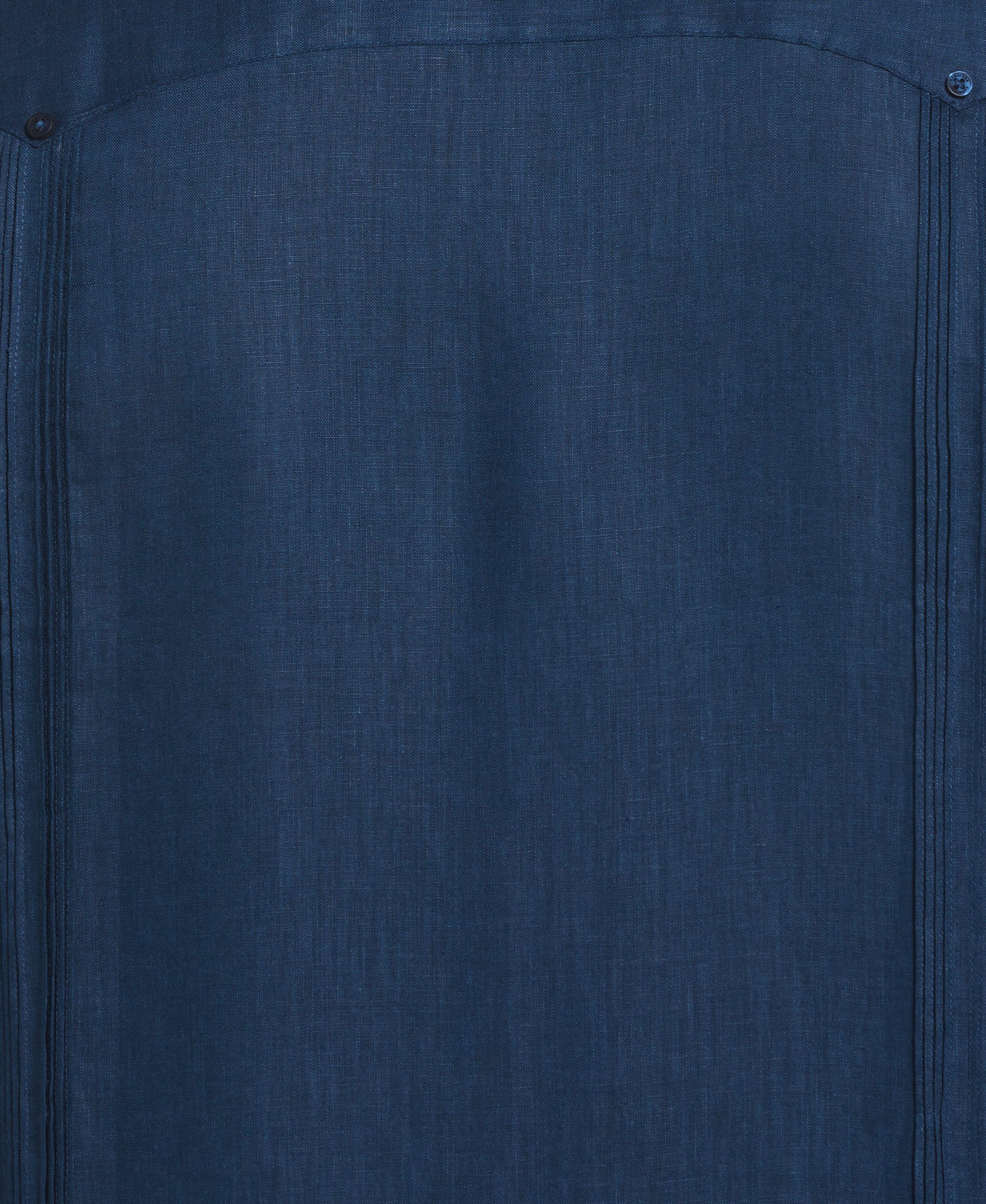 Big & Tall 100% Linen Classic Guayabera Shirt - Short Sleeve