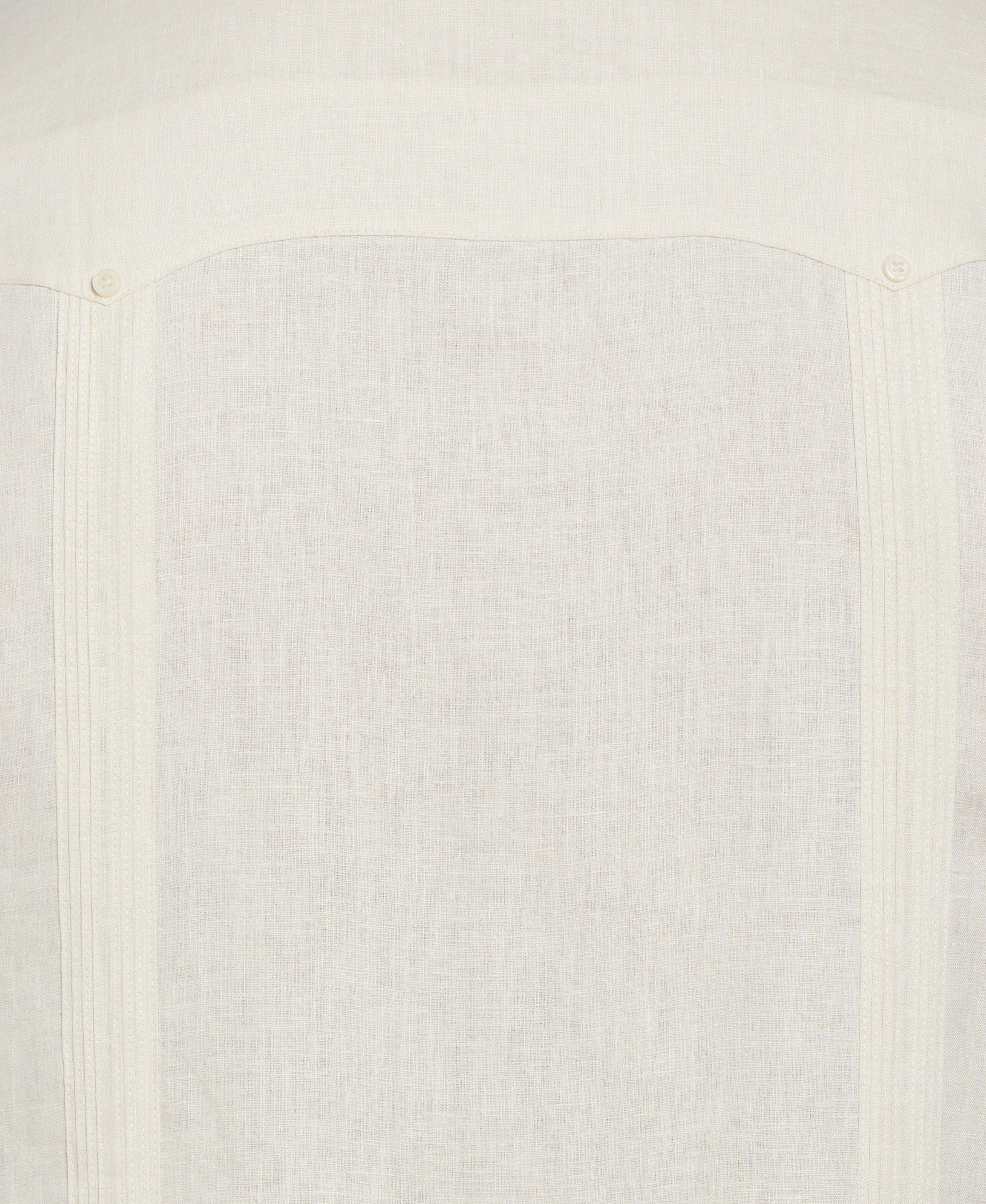 Big & Tall 100% Linen Classic Guayabera Shirt - Short Sleeve