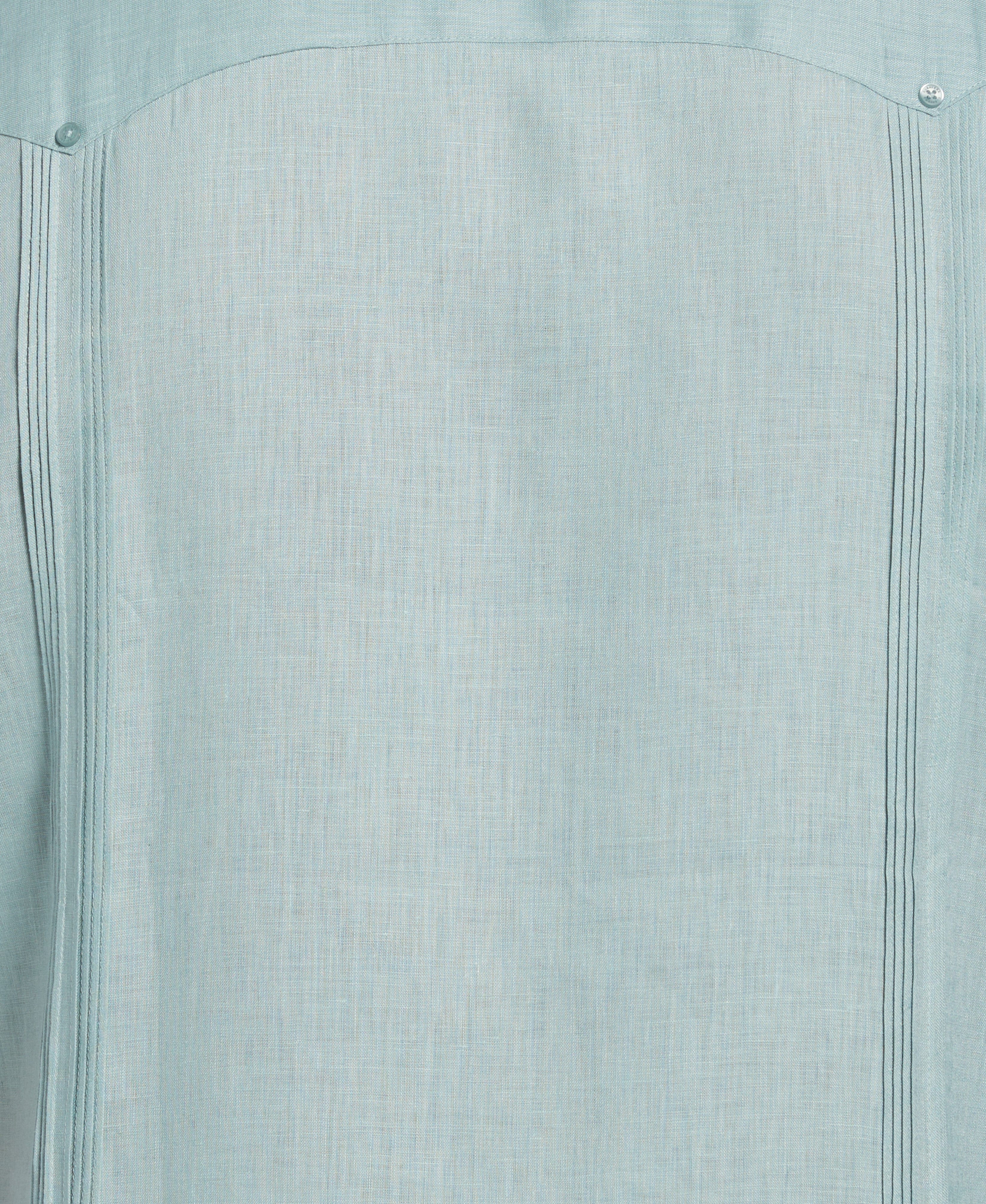 Big & Tall 100% Linen Classic Guayabera Shirt - Short Sleeve