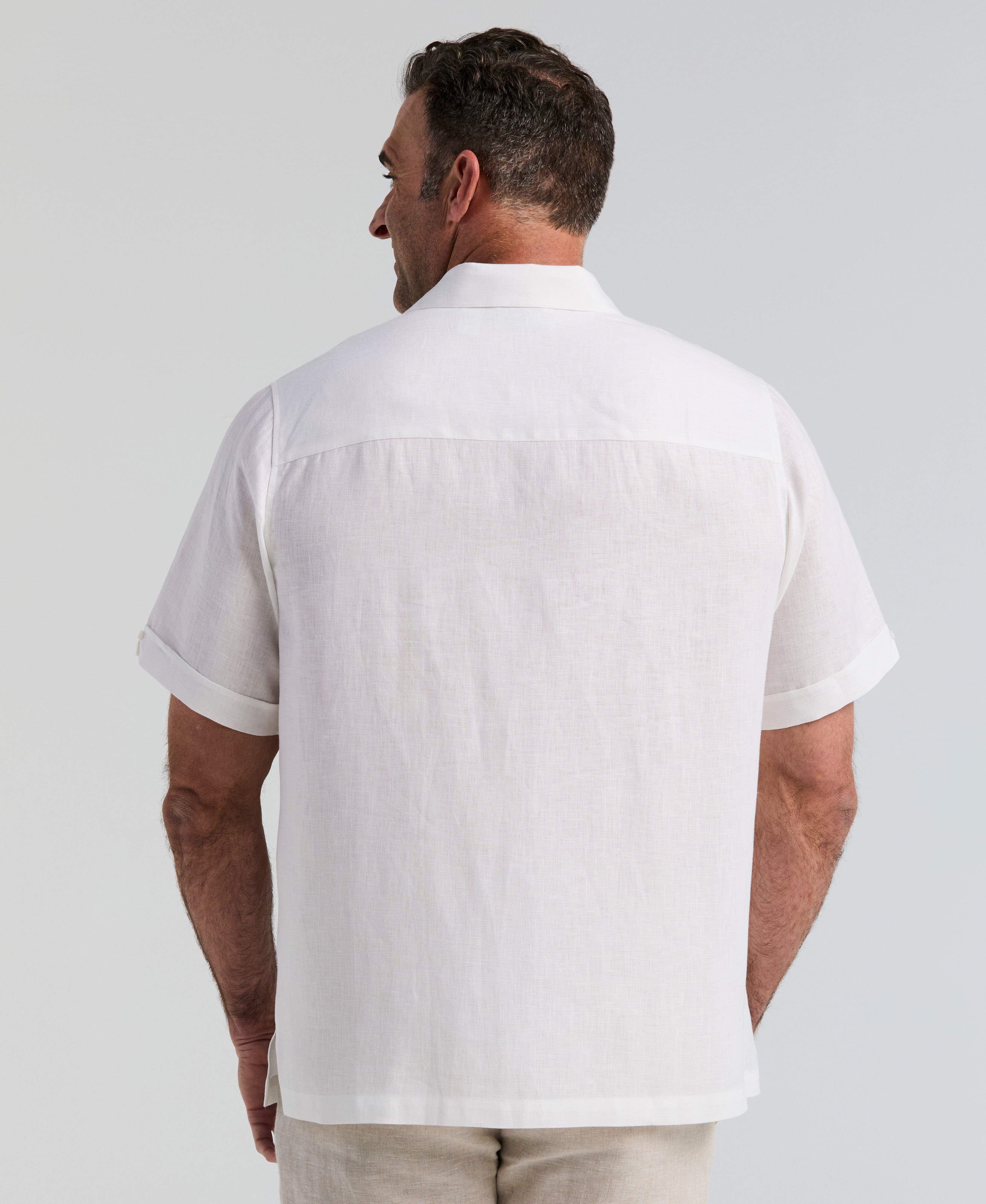 Big & Tall Classic Linen Solid Shirt