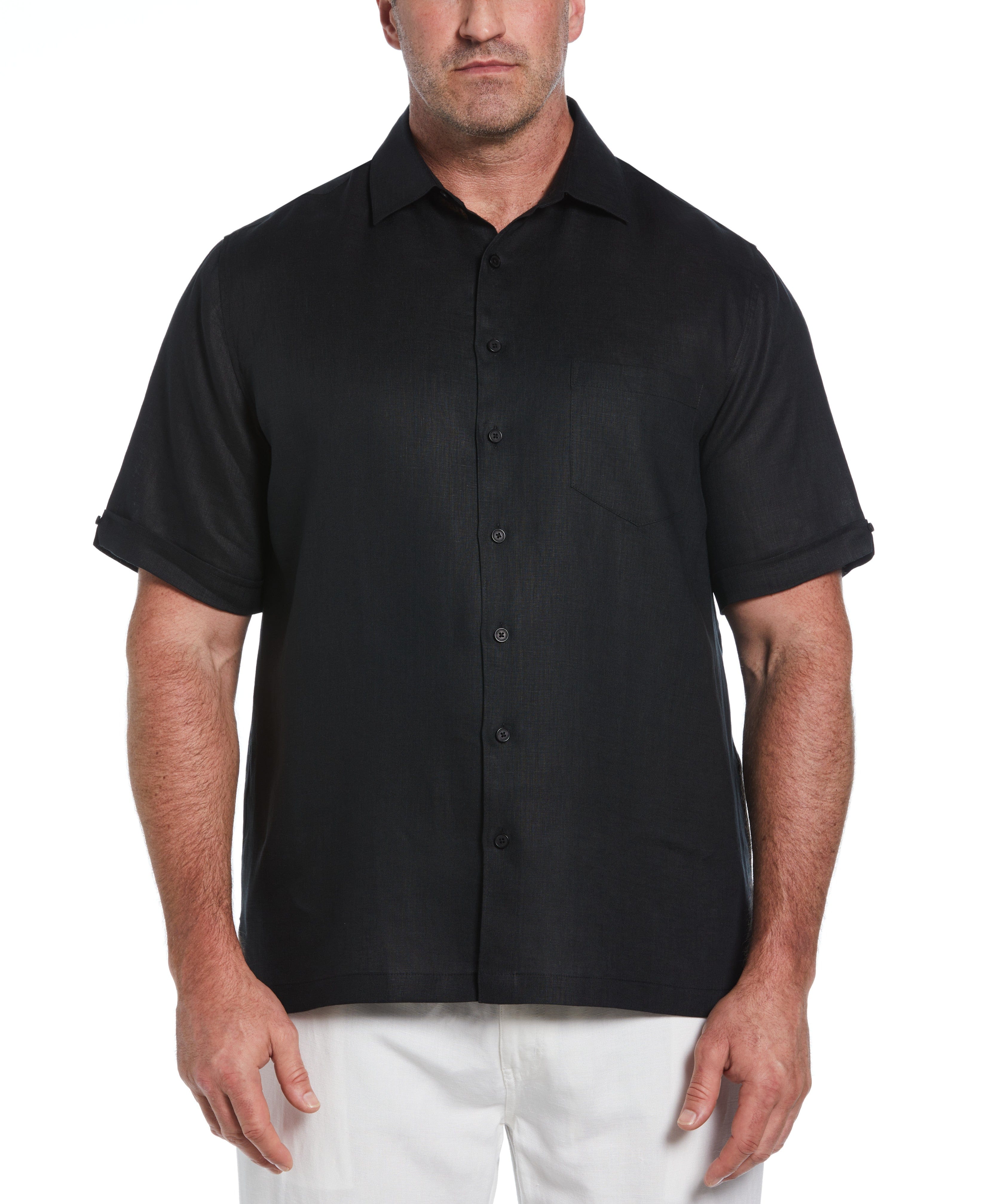 Big & Tall Classic Linen Solid Shirt