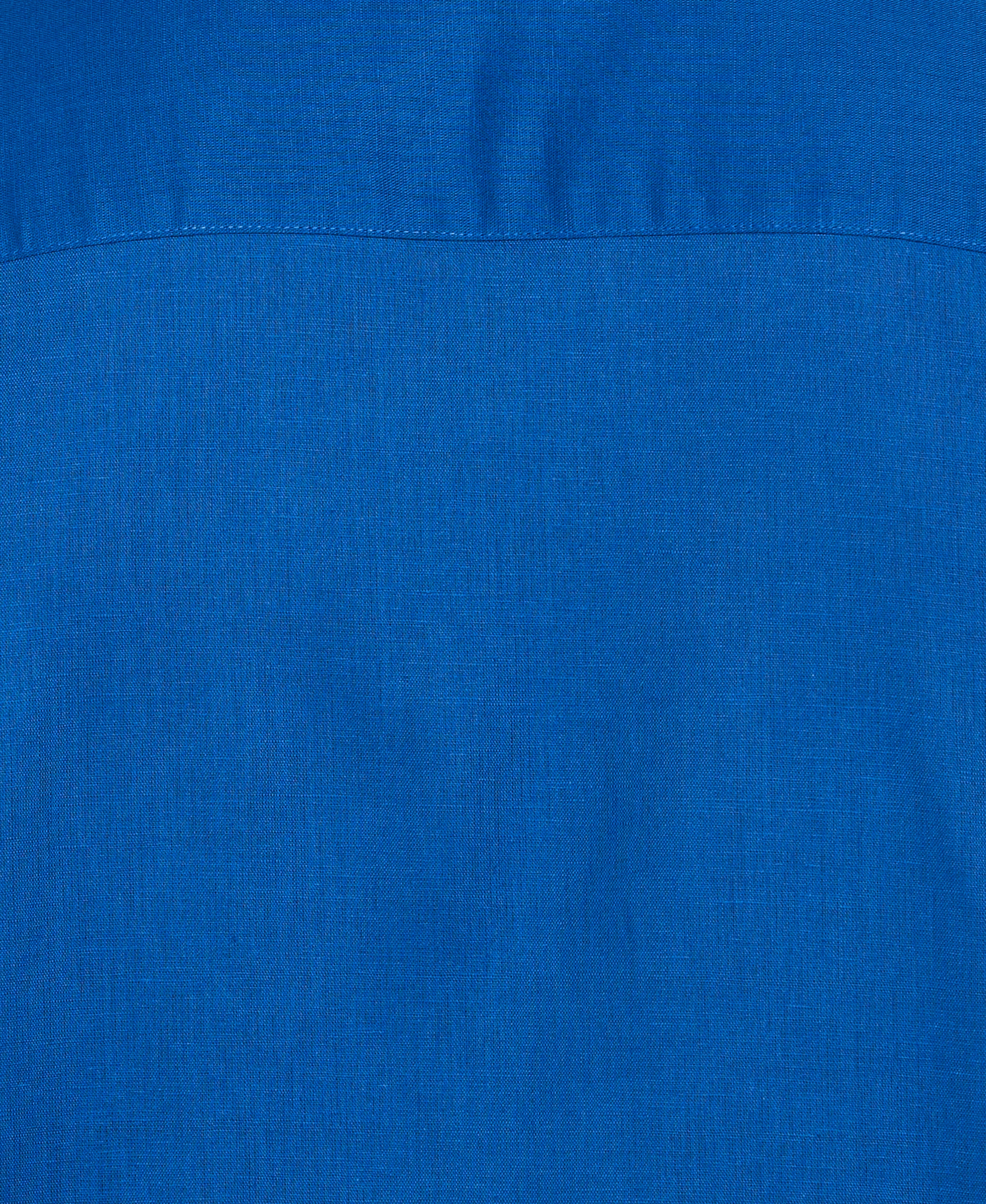 Big & Tall Linen Blend No-Pocket Guayabera Shirt