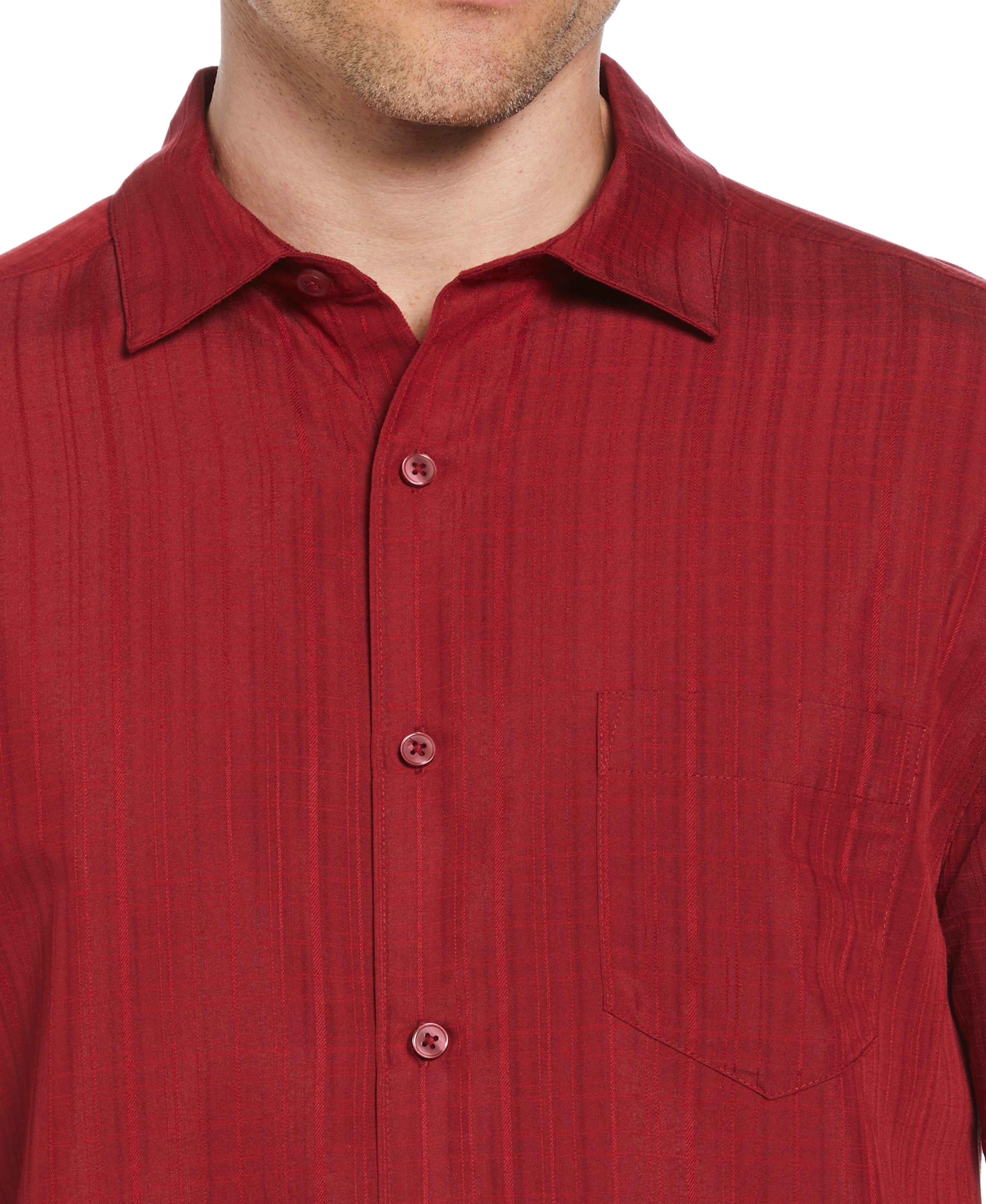 Textured One Pocket Shirt
