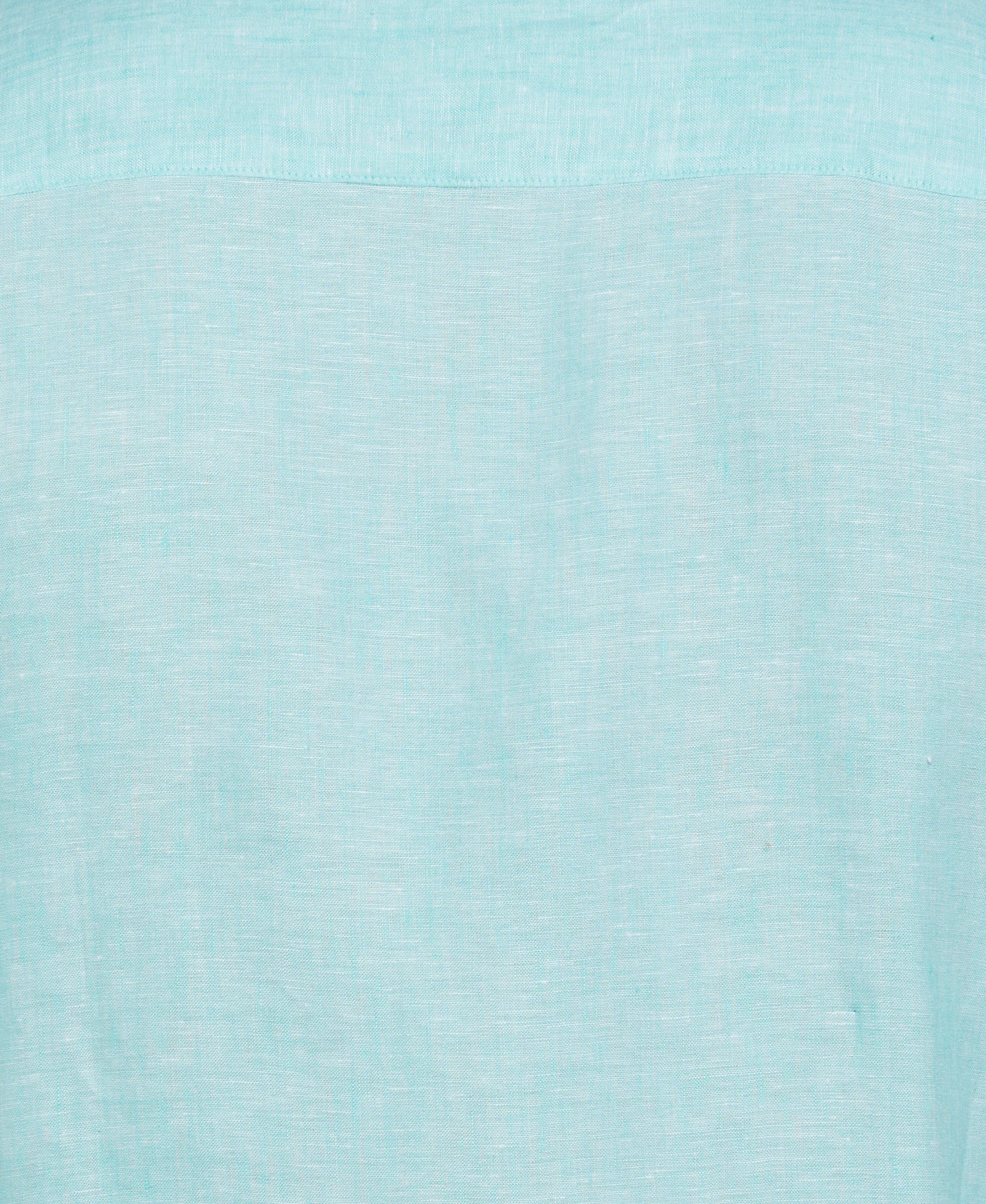 Classic Two-Tone Linen Shirt