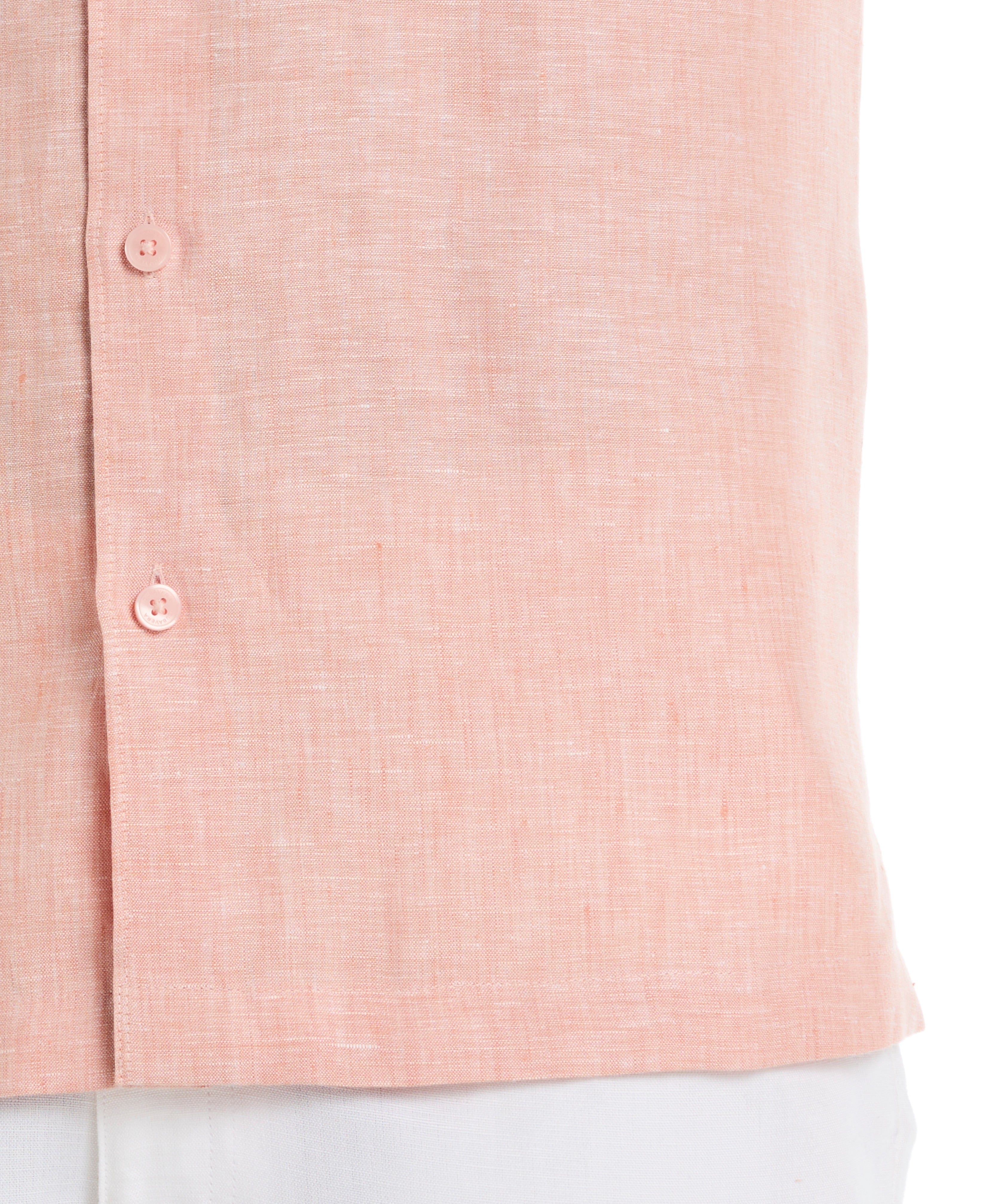 Big & Tall Classic Two-Tone Linen Shirt
