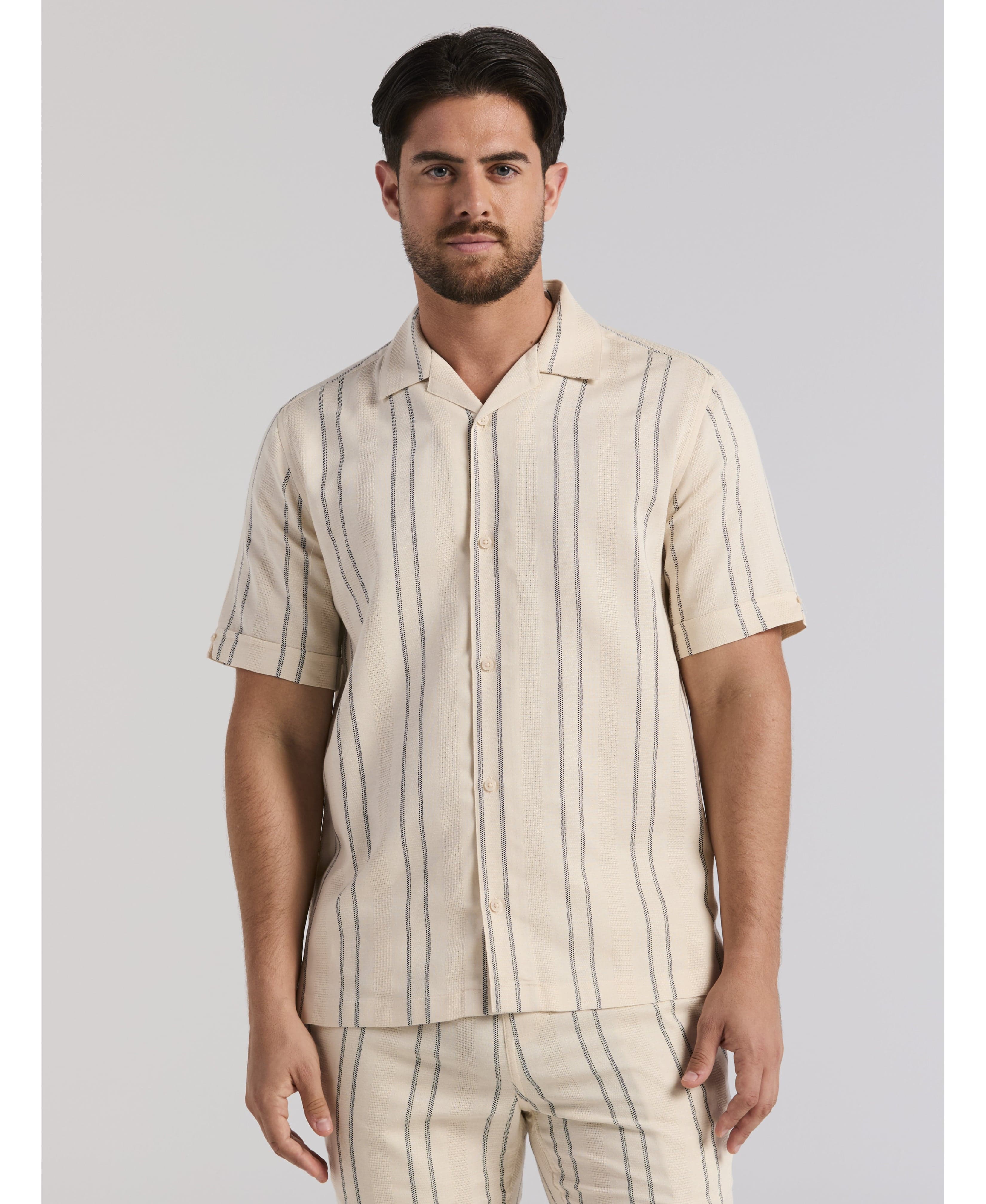 Dobby Stripe Shirt