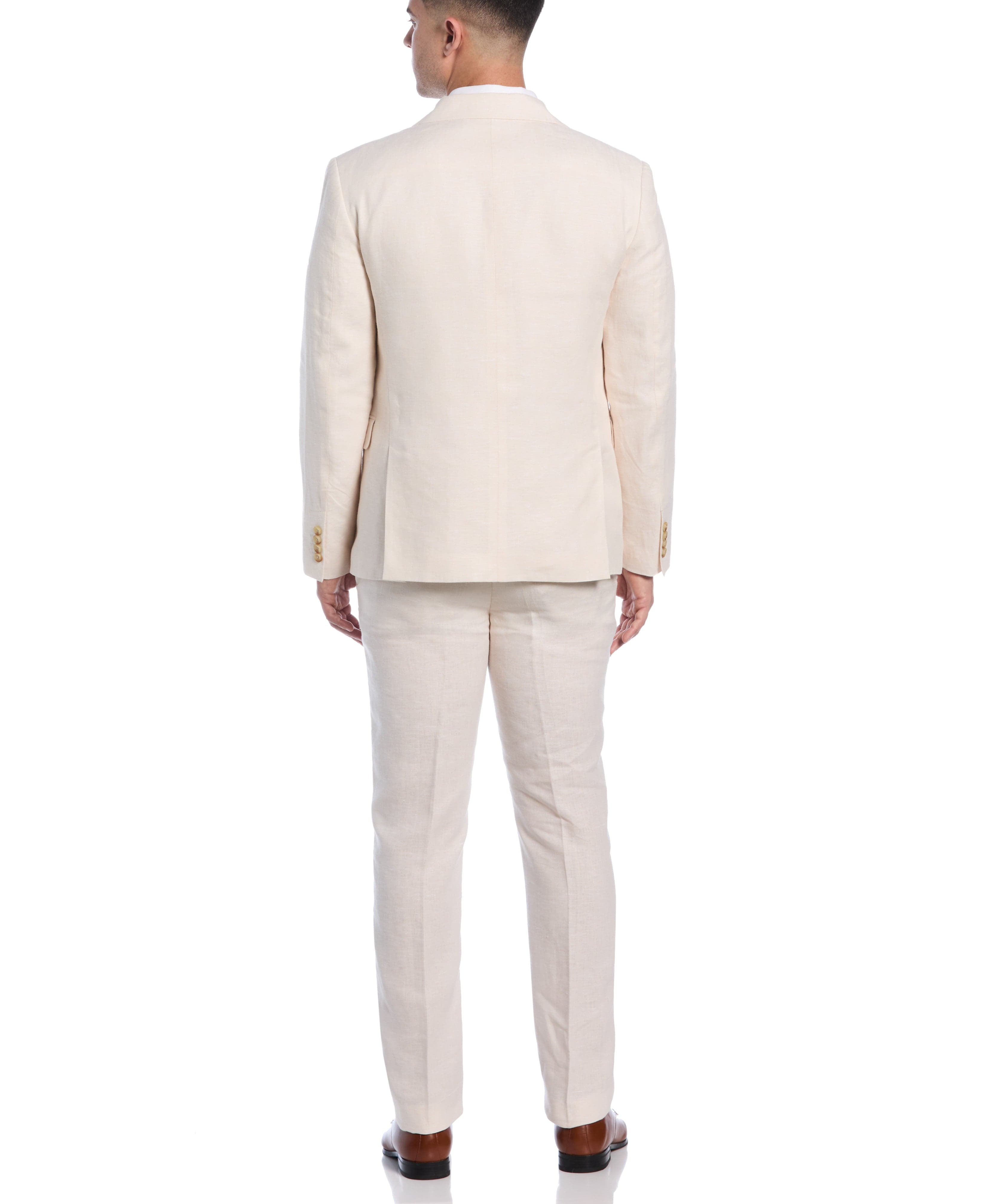 Double Breasted Delave Linen Sports Coat