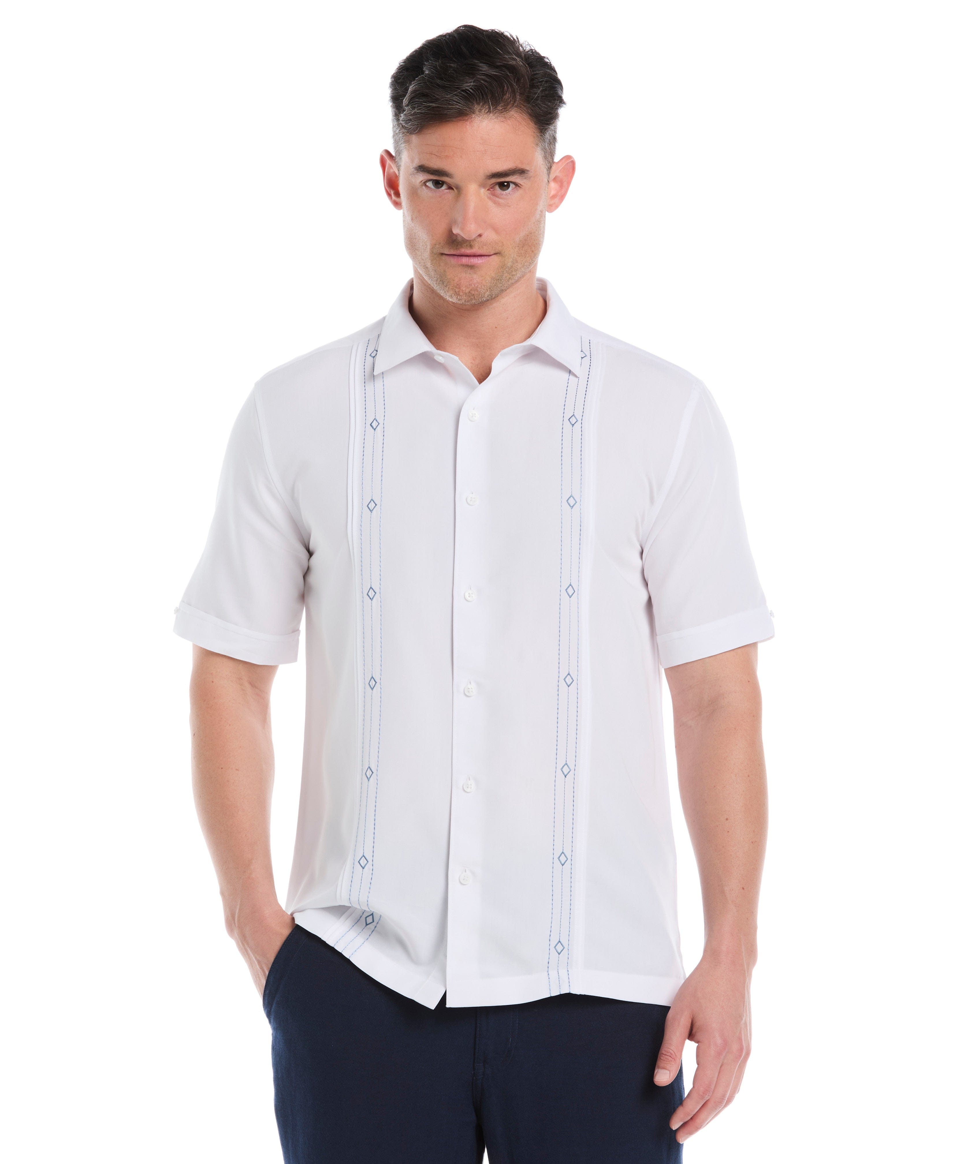 Embroidered Panel Shirt