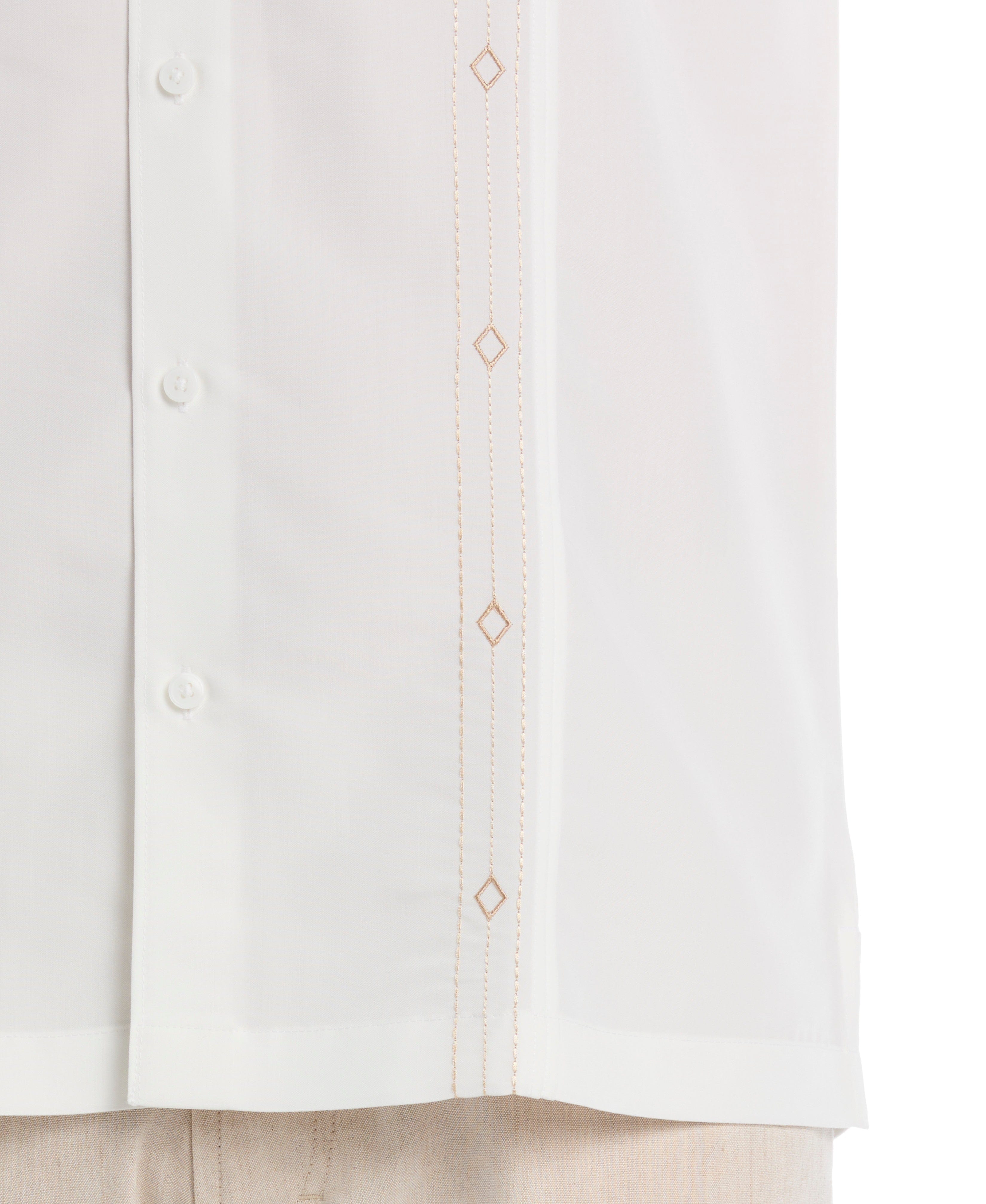 Embroidered Panel Shirt