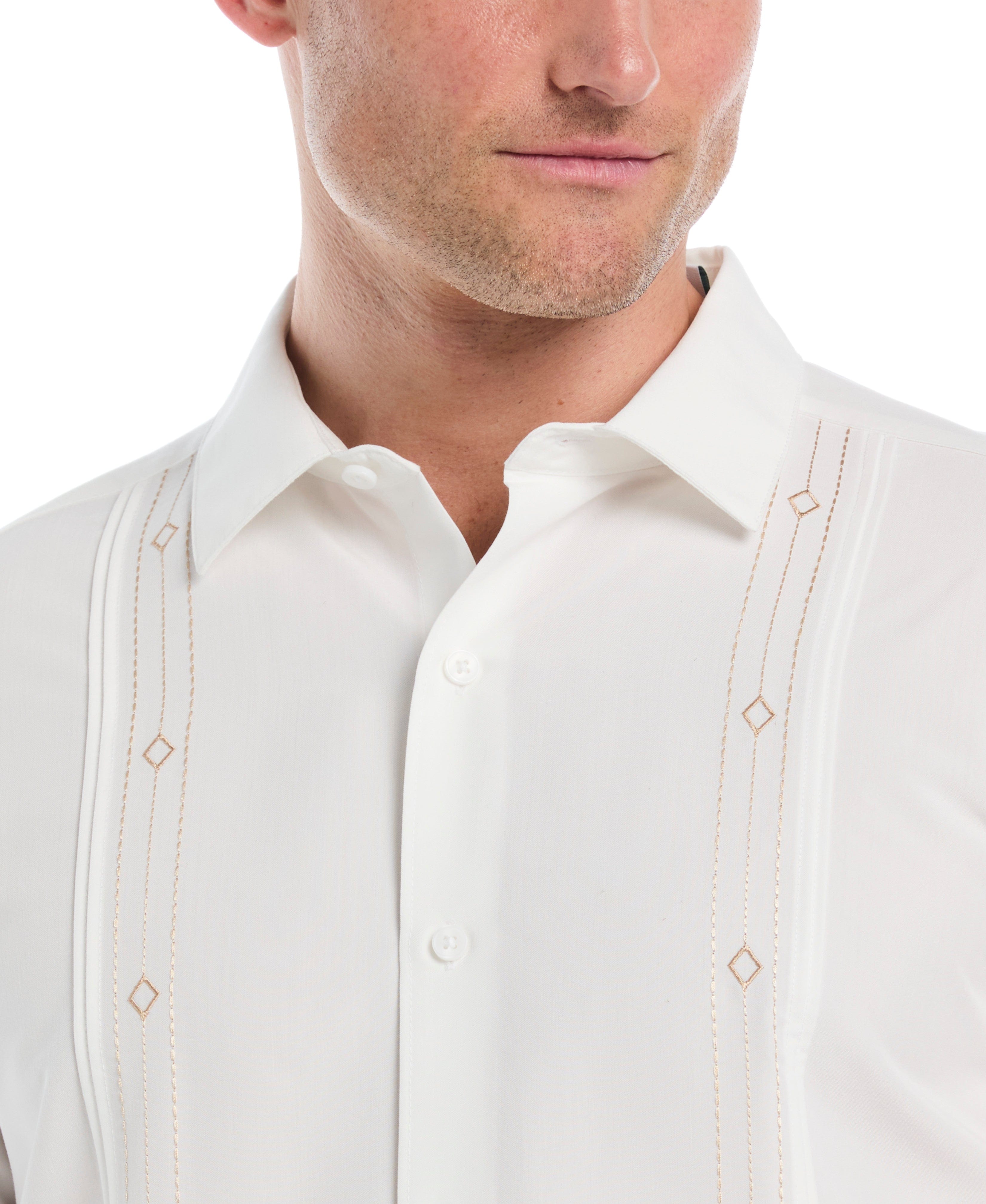 Embroidered Panel Shirt