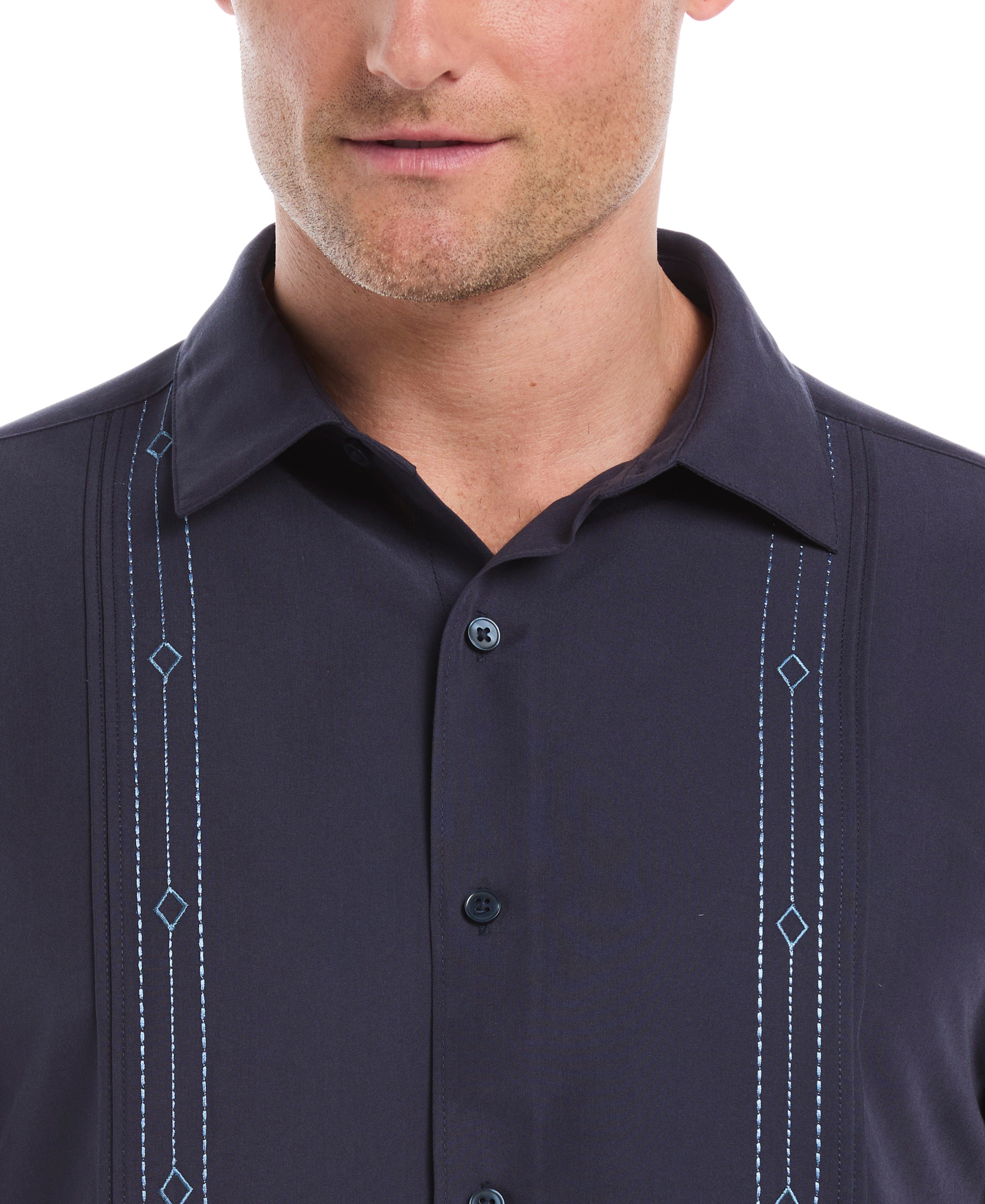 Embroidered Panel Shirt