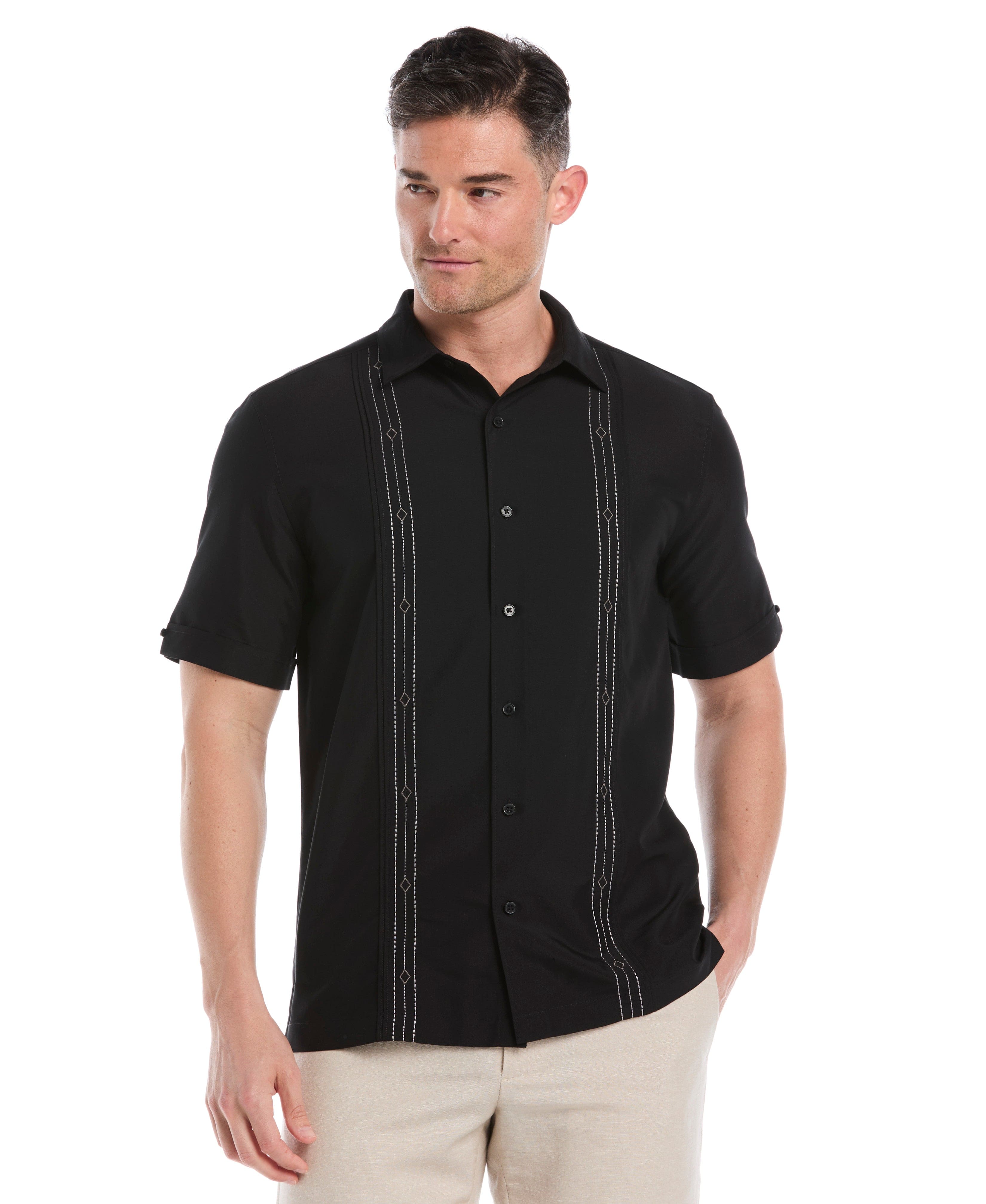 Embroidered Panel Shirt