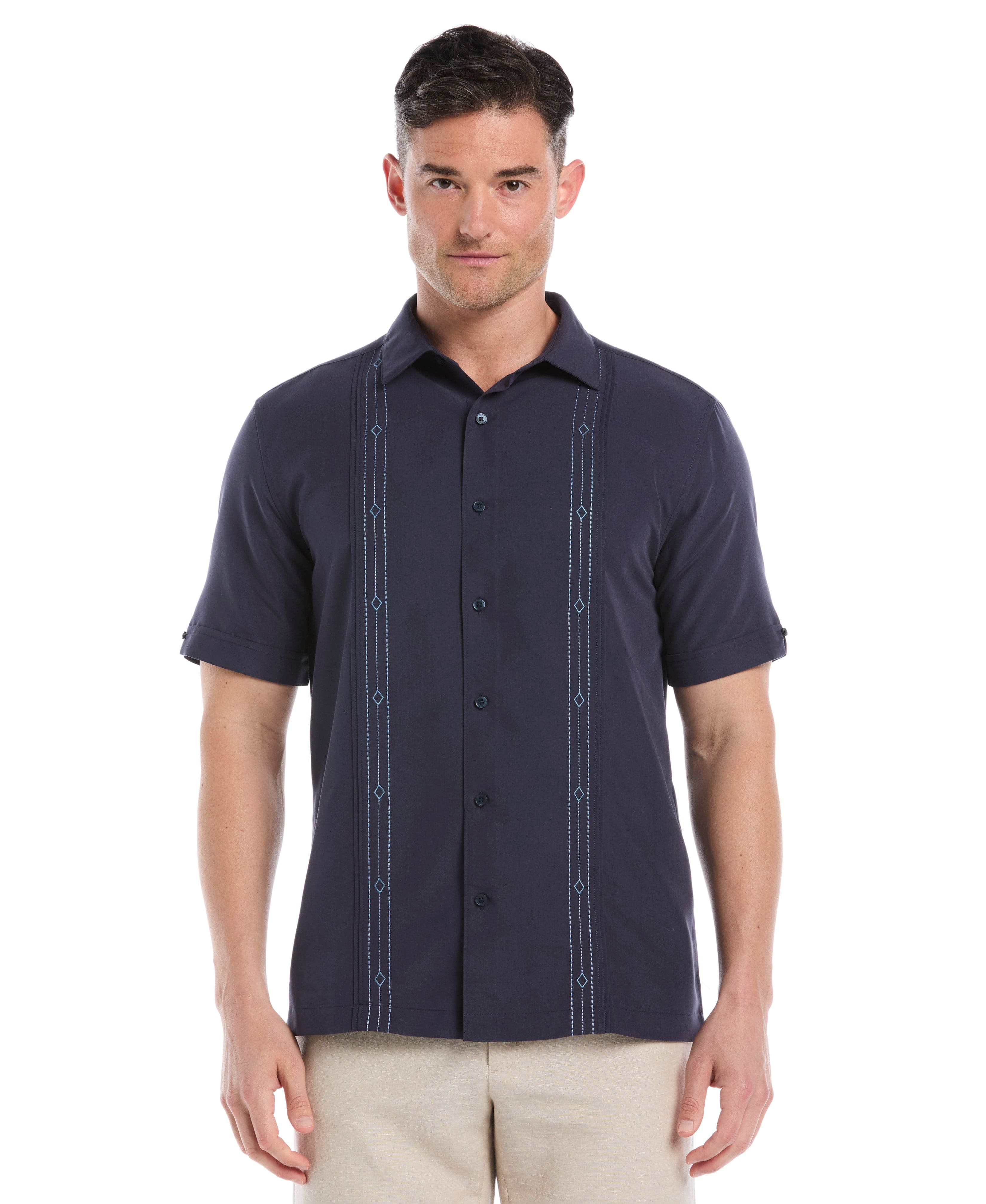 Embroidered Panel Shirt