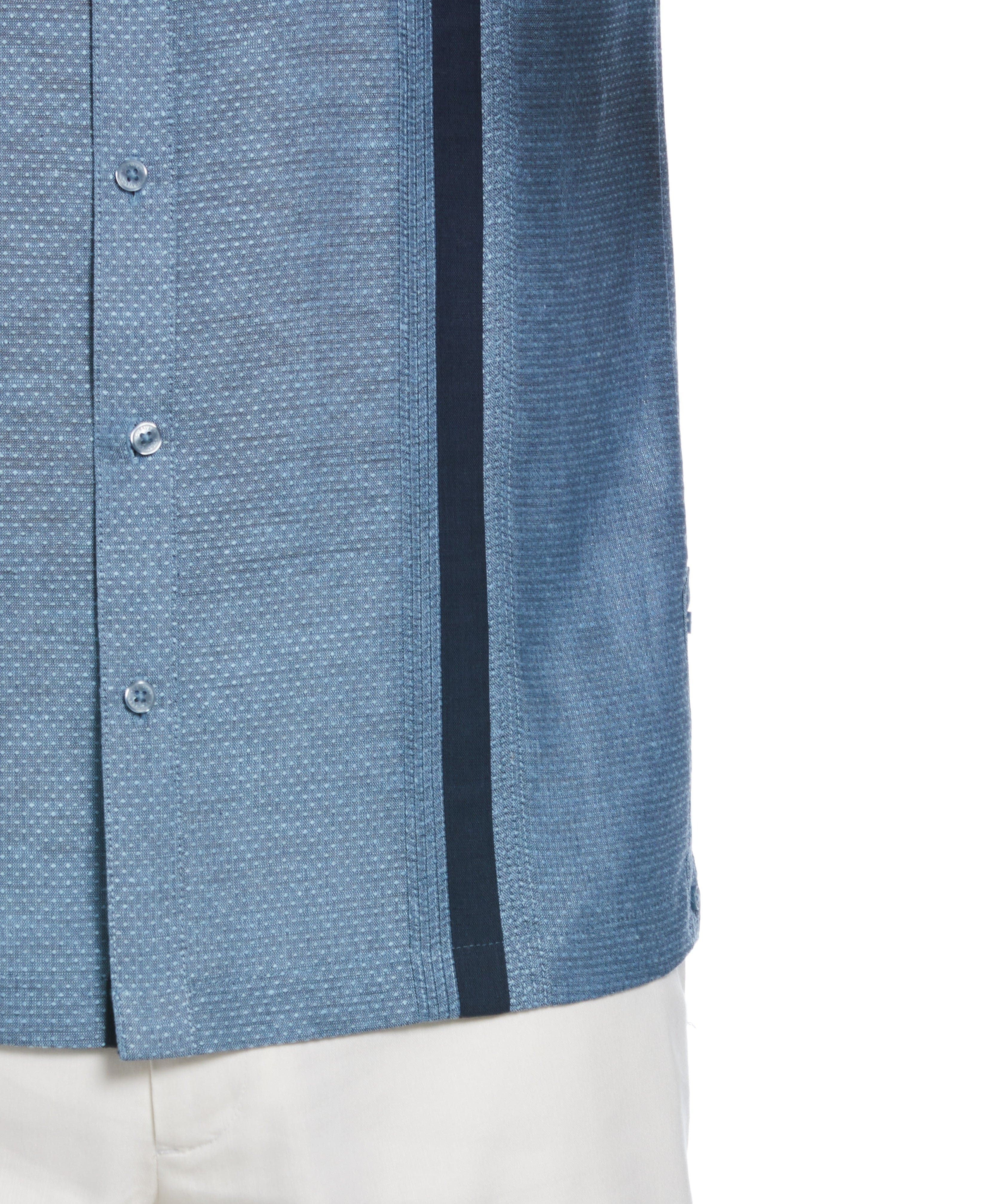 Fashion Double Pocket Guayabera Shirt