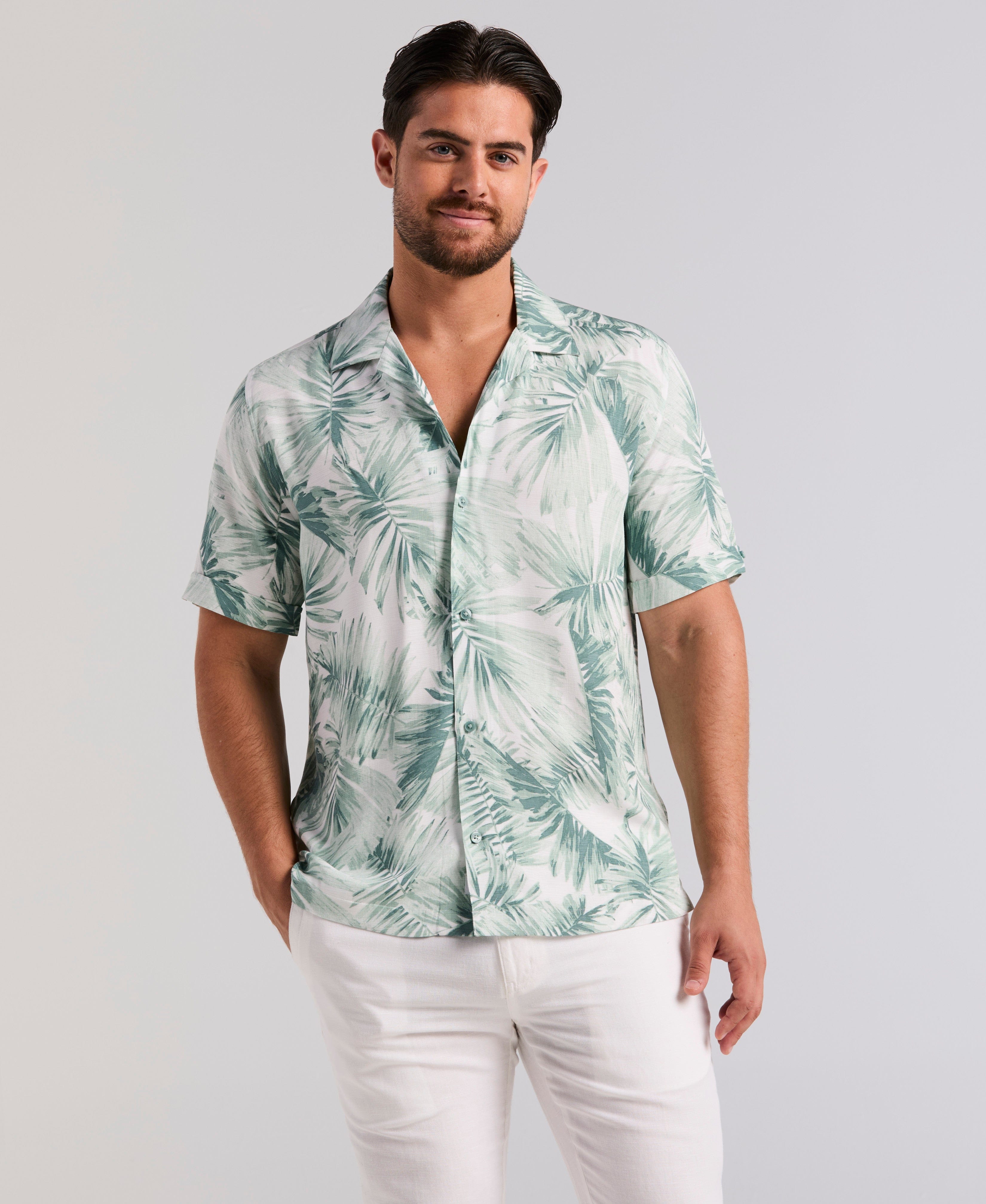 Leave Print Shirt