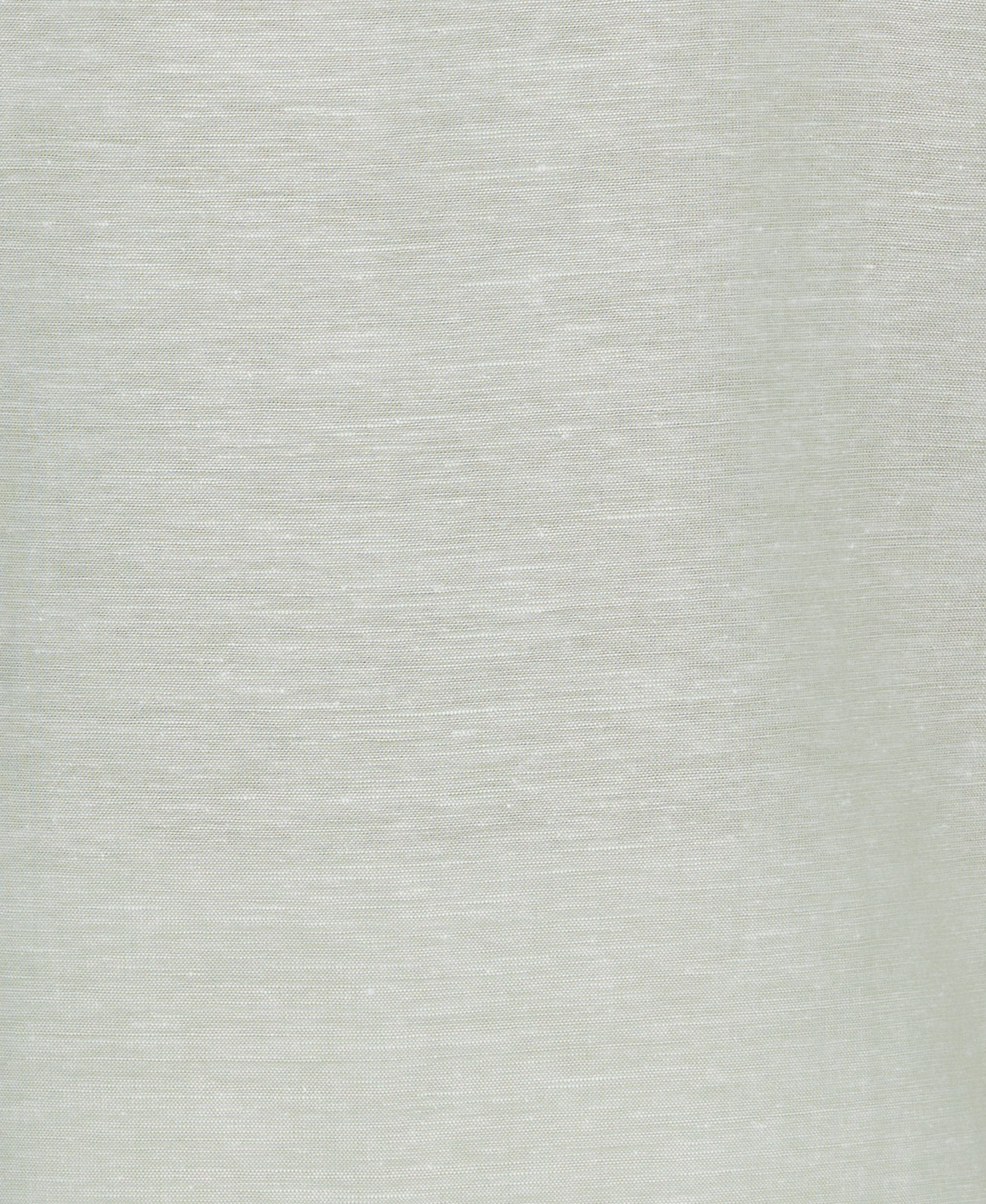 Linen Blend Engineered Tropical Print Shirt