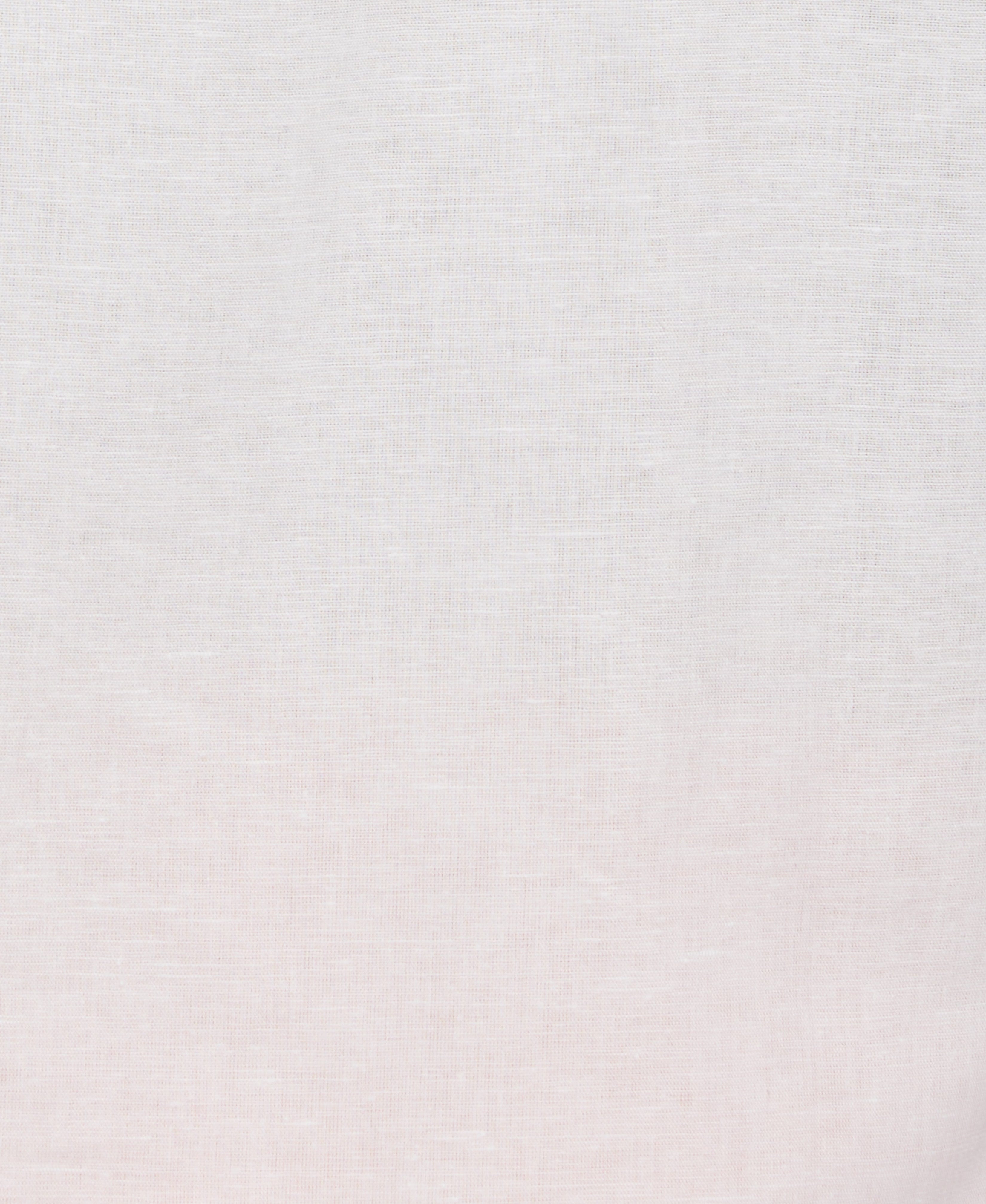Linen Blend L-Shape Embroidered Shirt