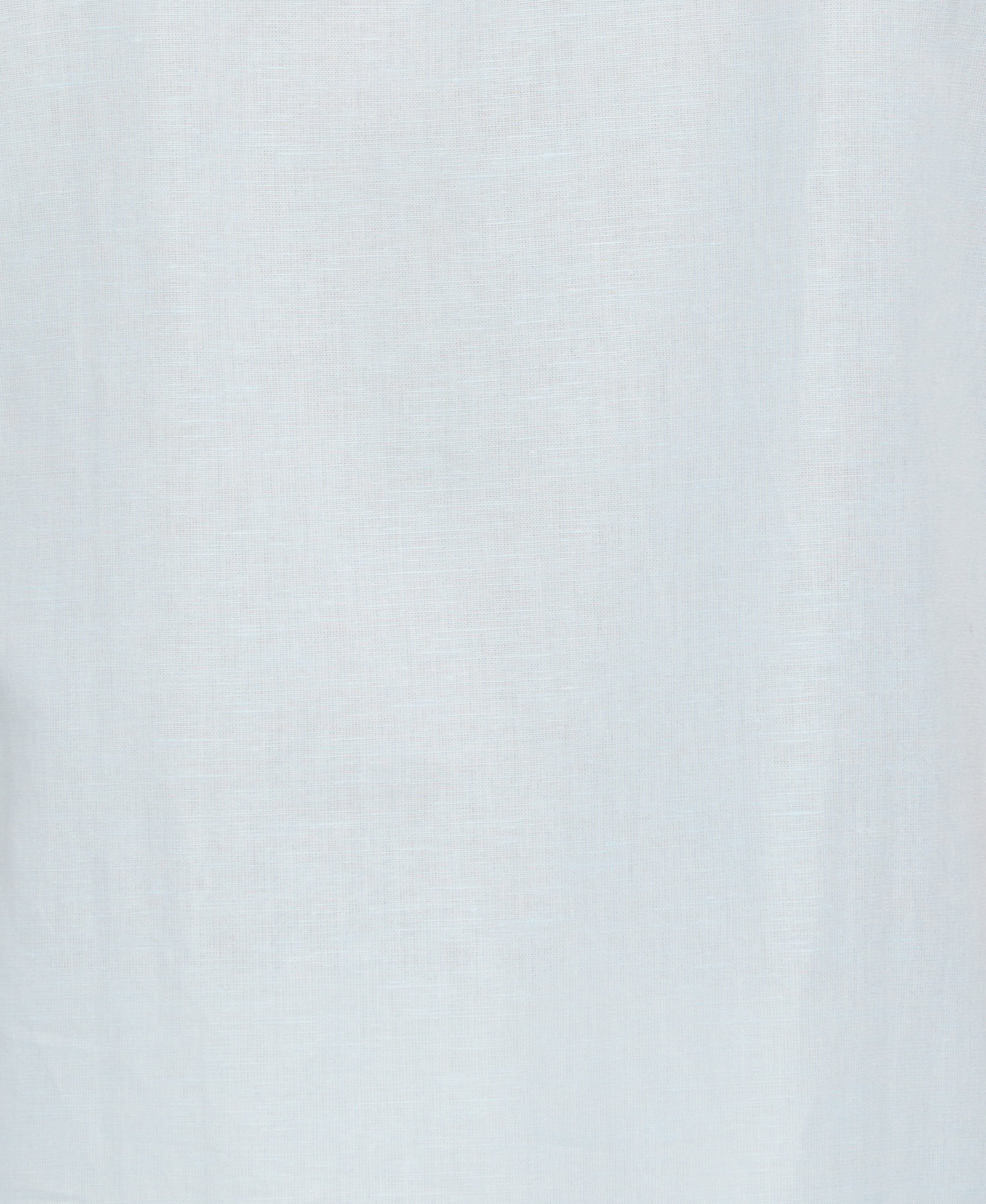 Linen Blend Stripe Panel Shirt