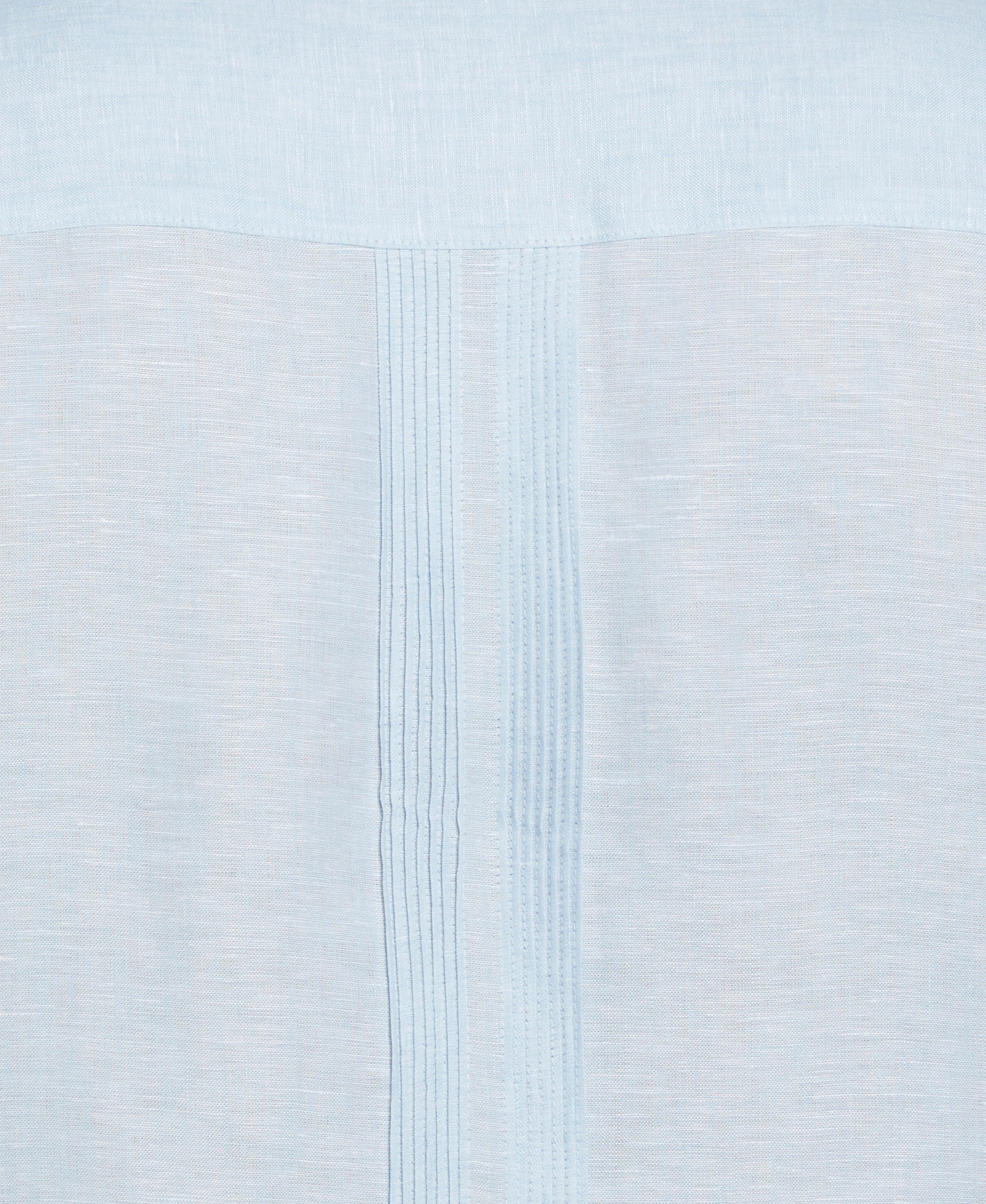 Linen Multi-Tuck Guayabera Shirt