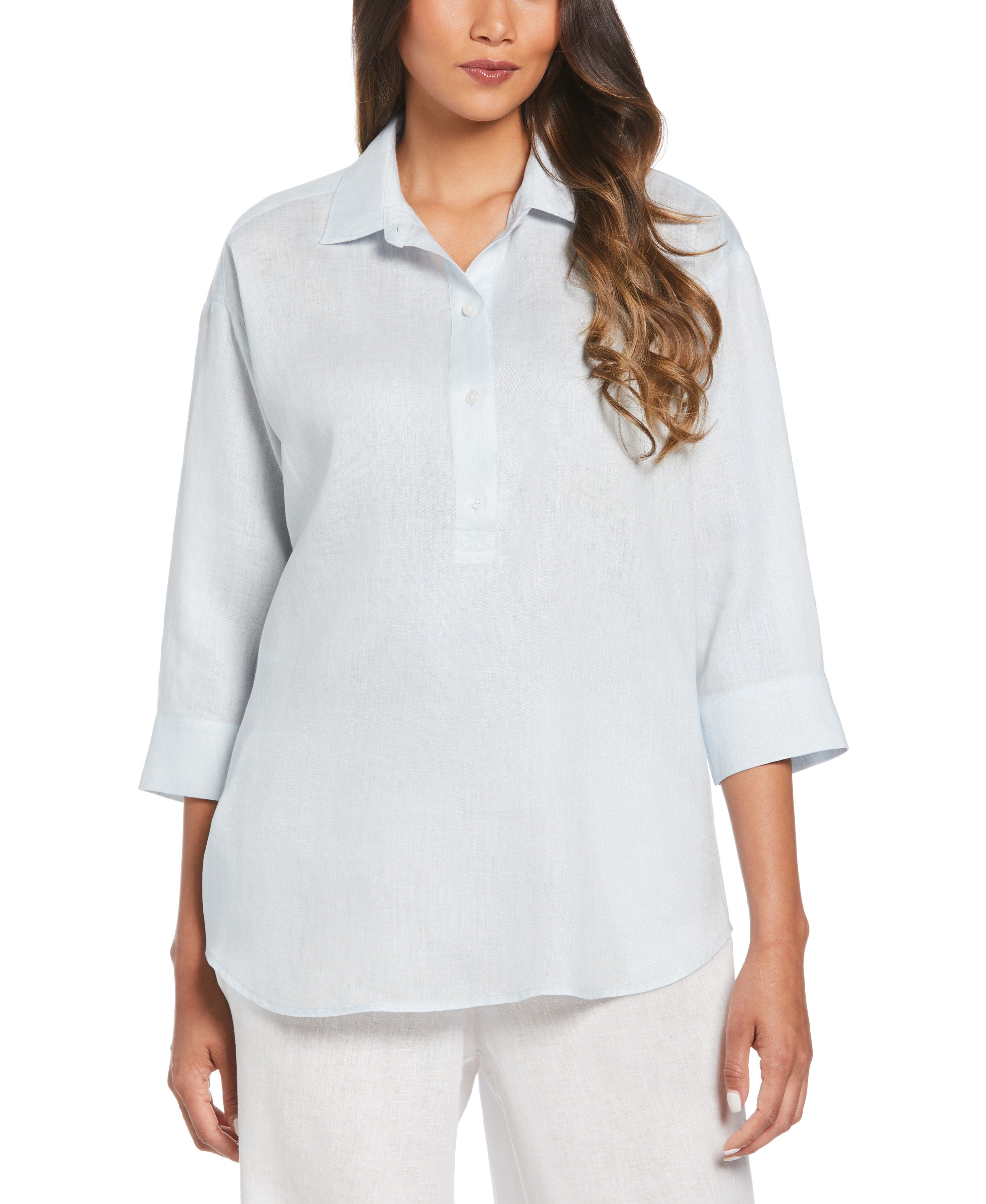 Linen Popover Shirt