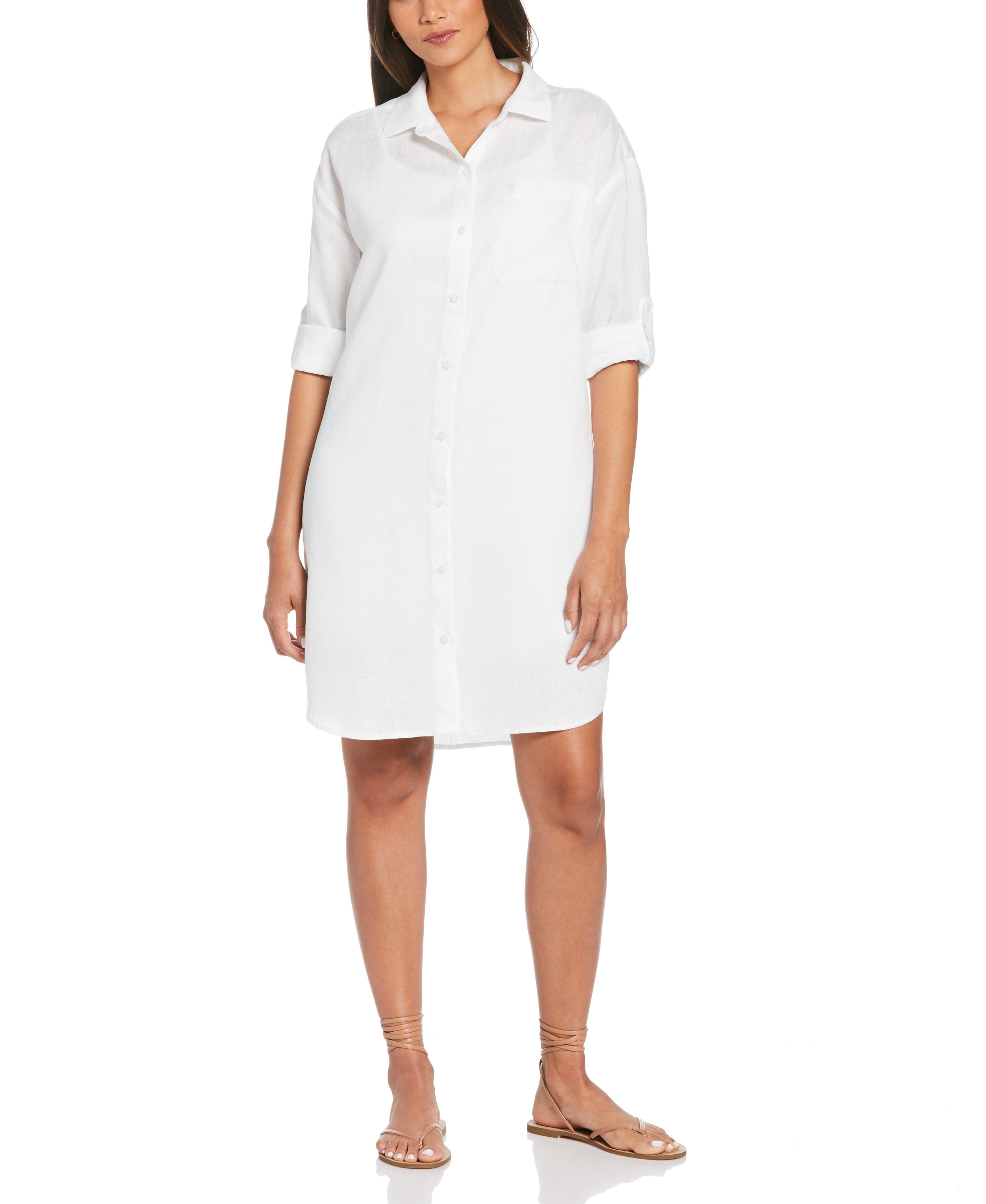 Linen Shirt Dress