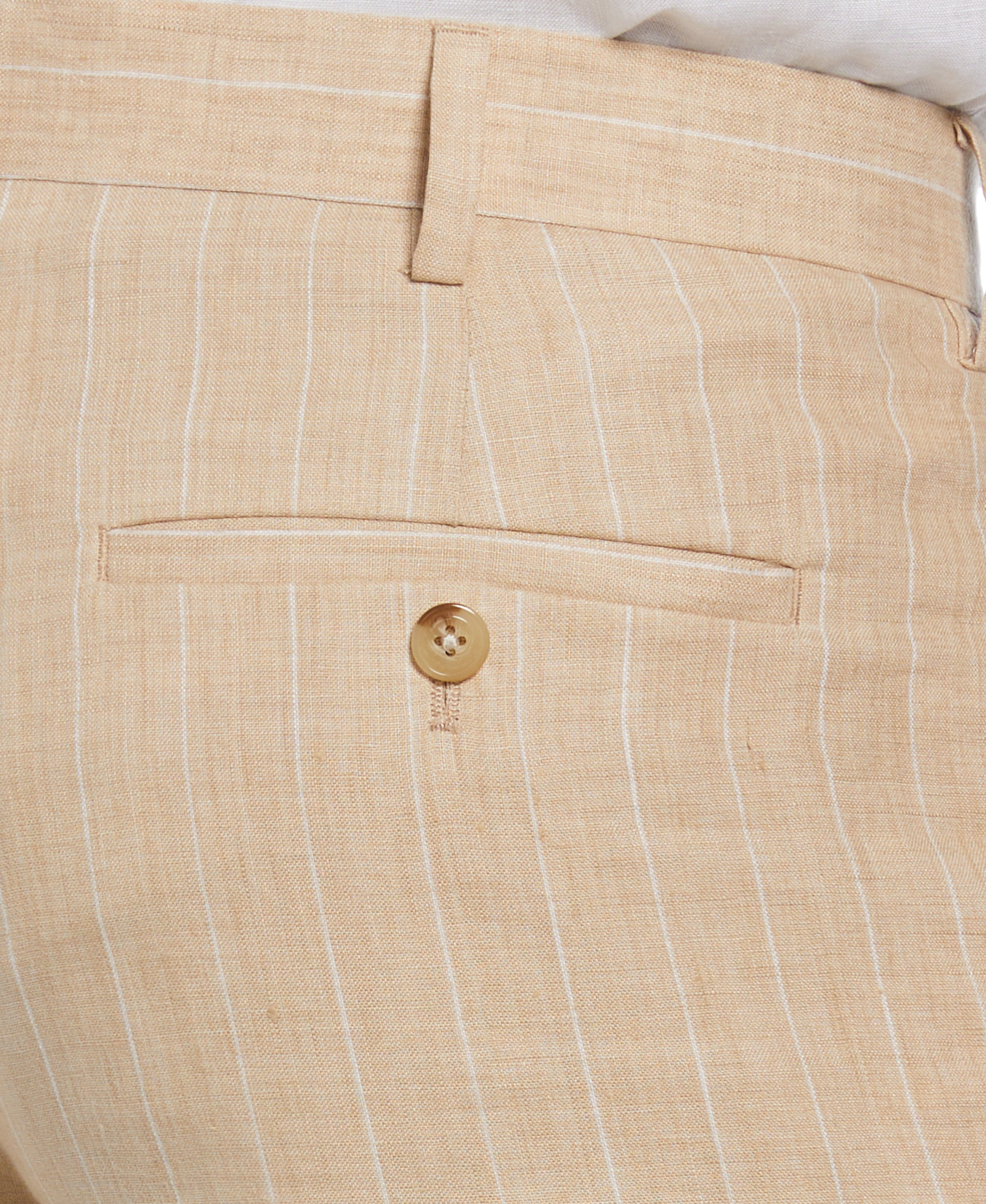 Pinstripe Linen Pant