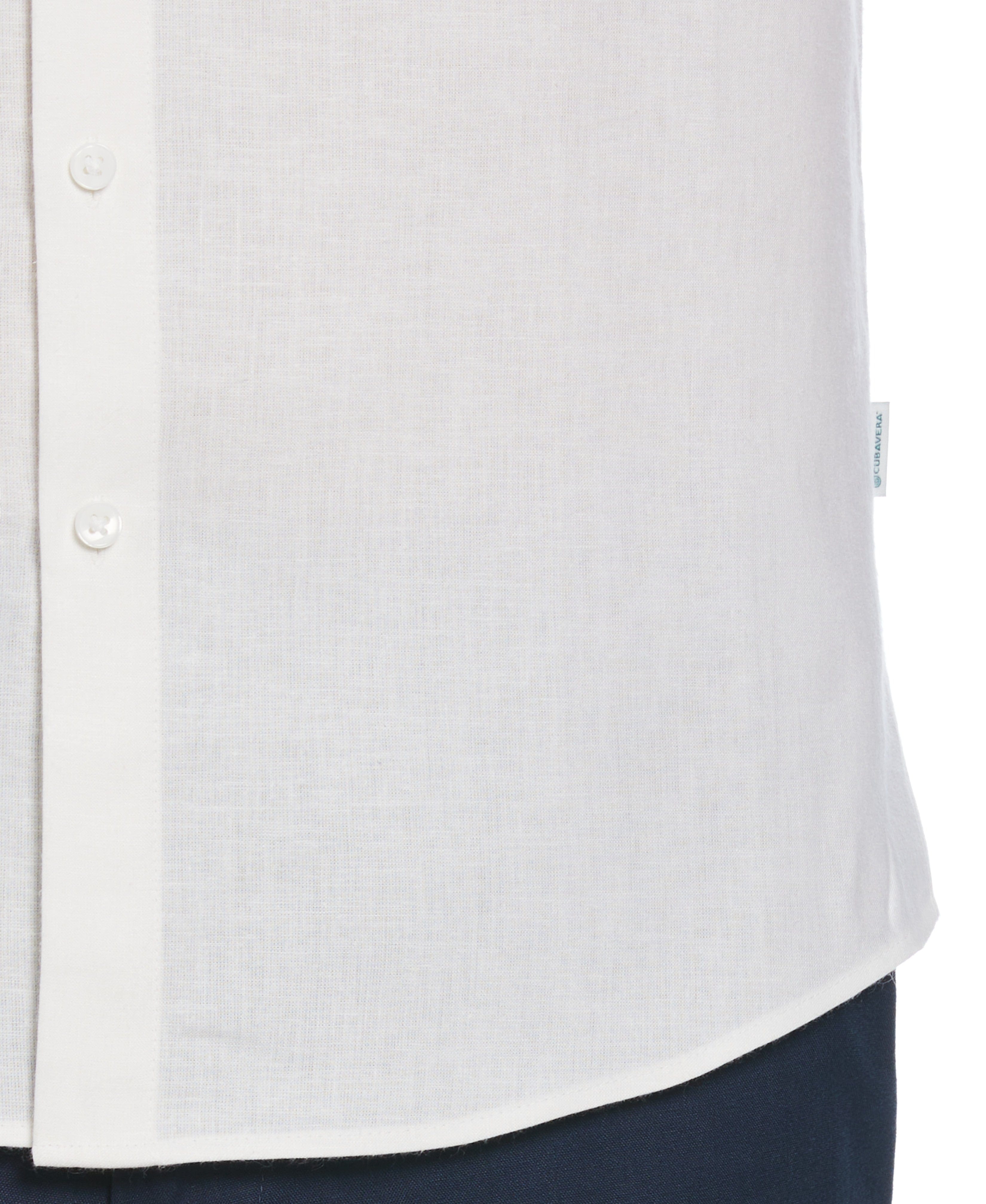 Solid Linen Blend Shirt