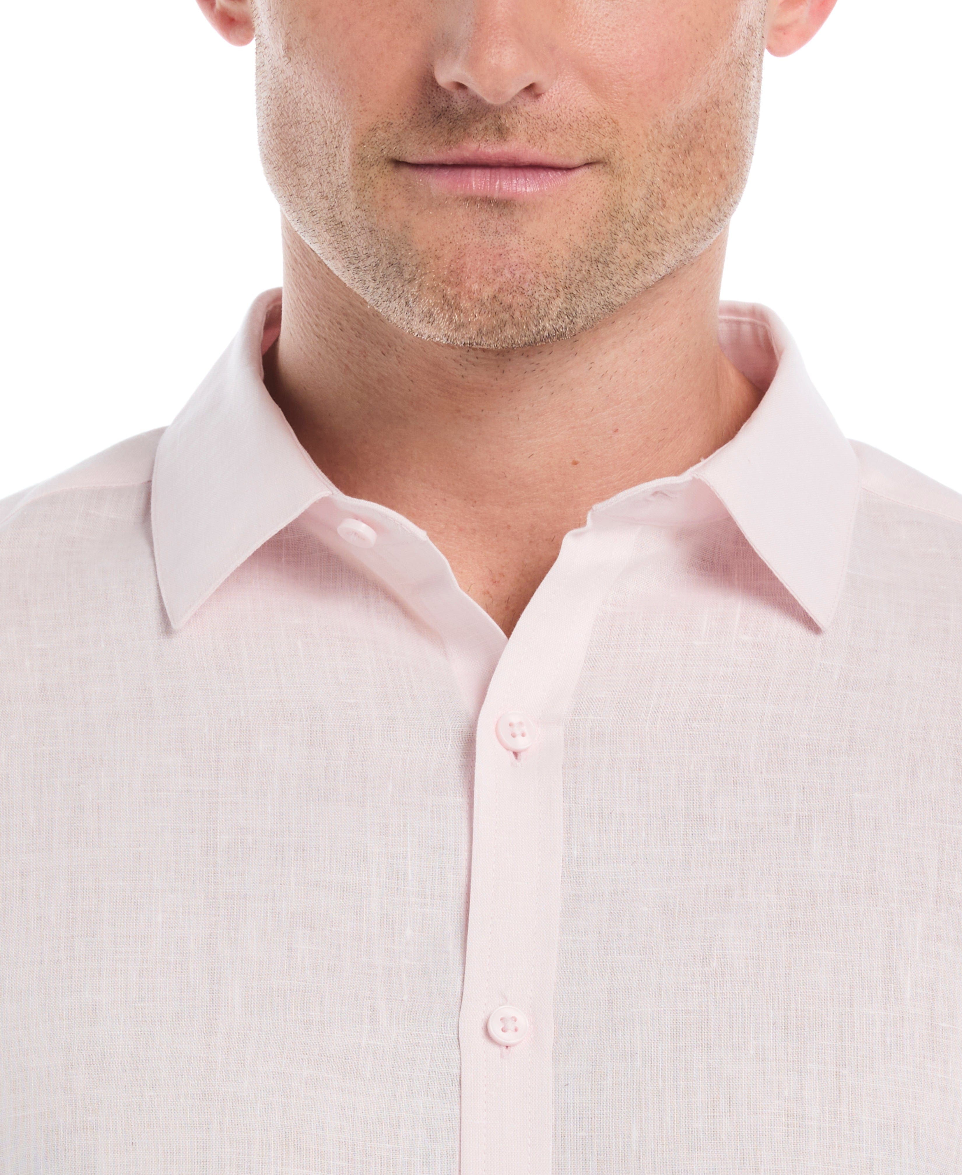 Travelselect™ Linen-Blend Long Sleeve Shirt