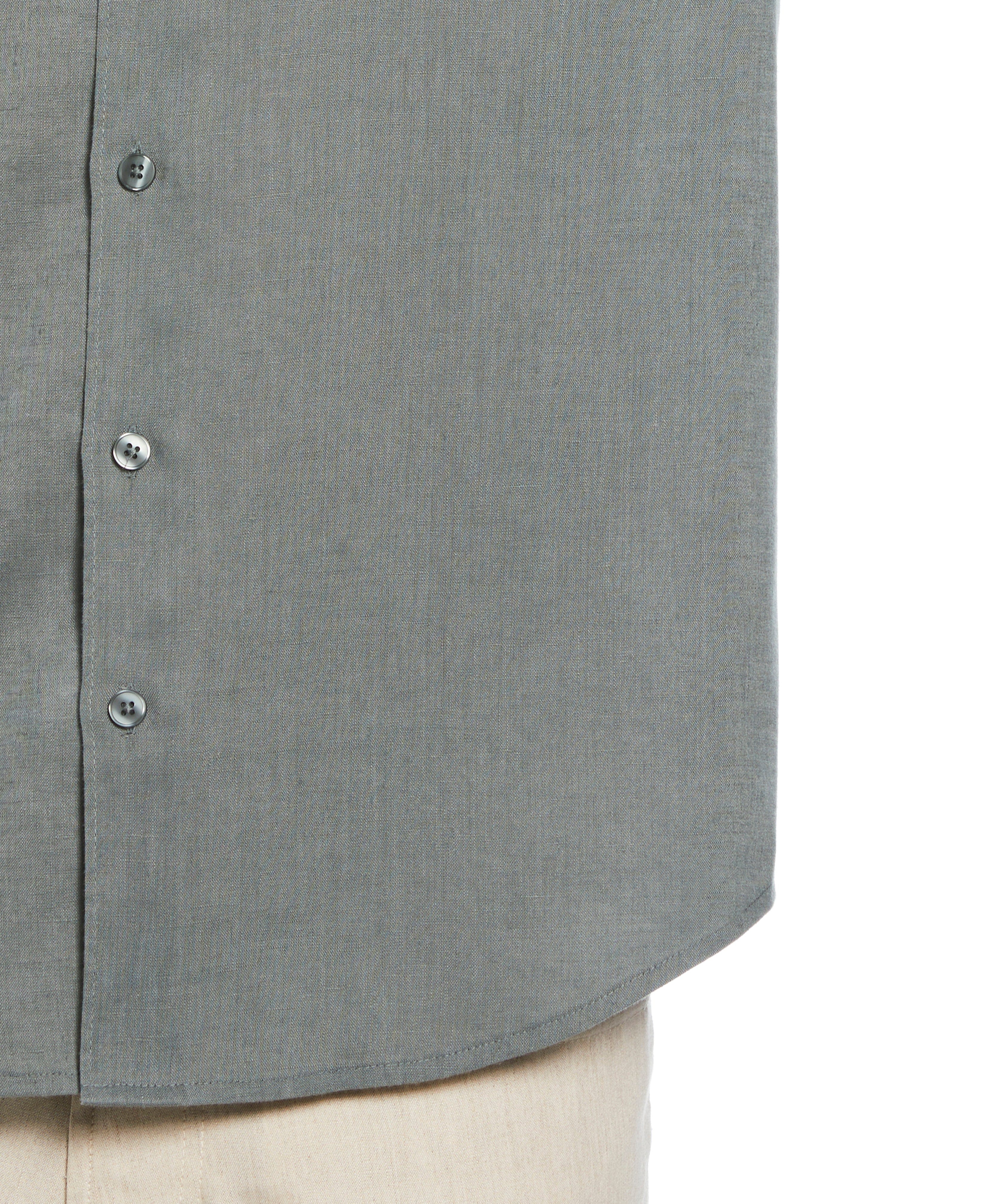 Travelselect™ Linen-Blend Rolled Sleeve Shirt