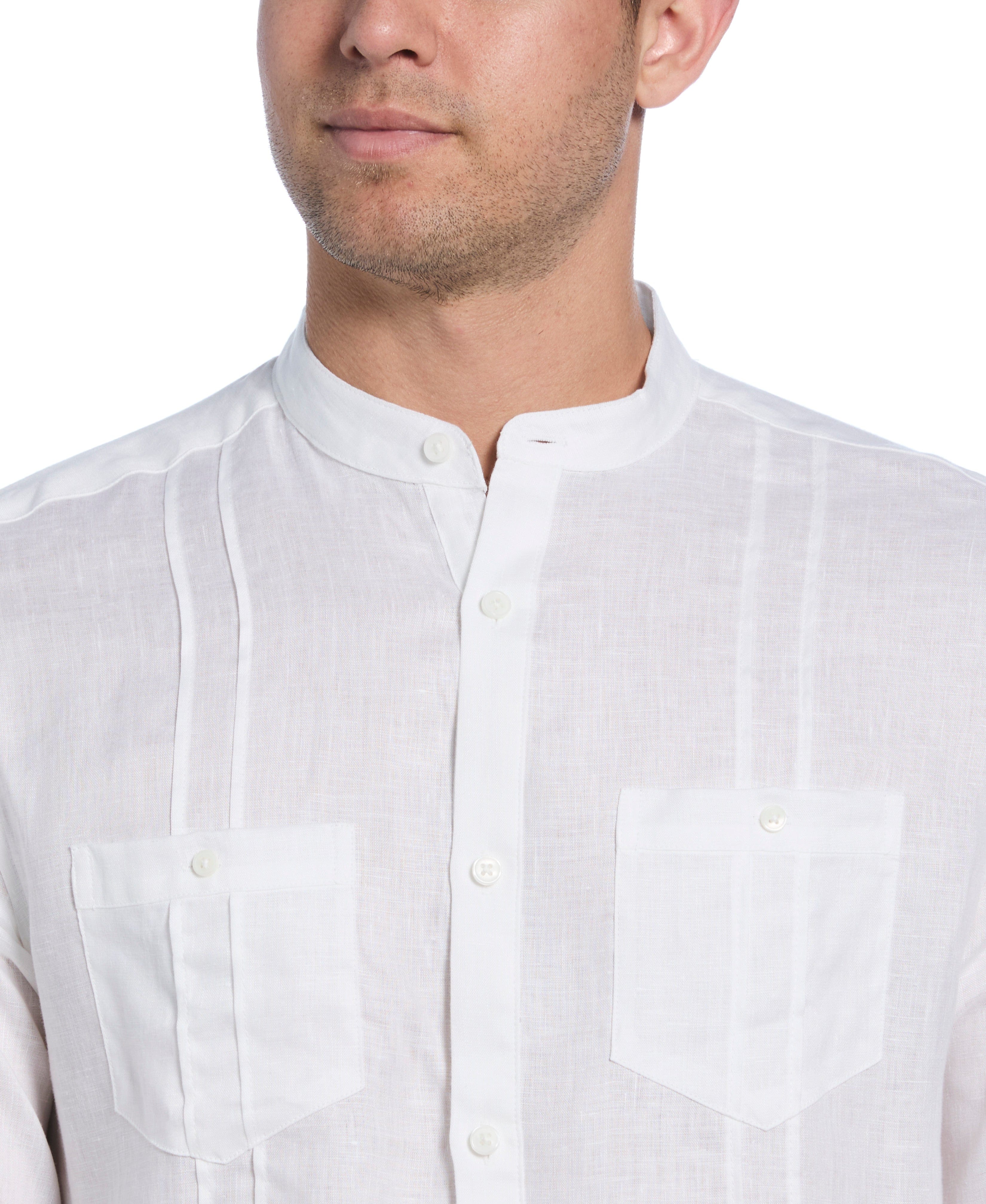Two-Pocket Pintuck Popover Shirt
