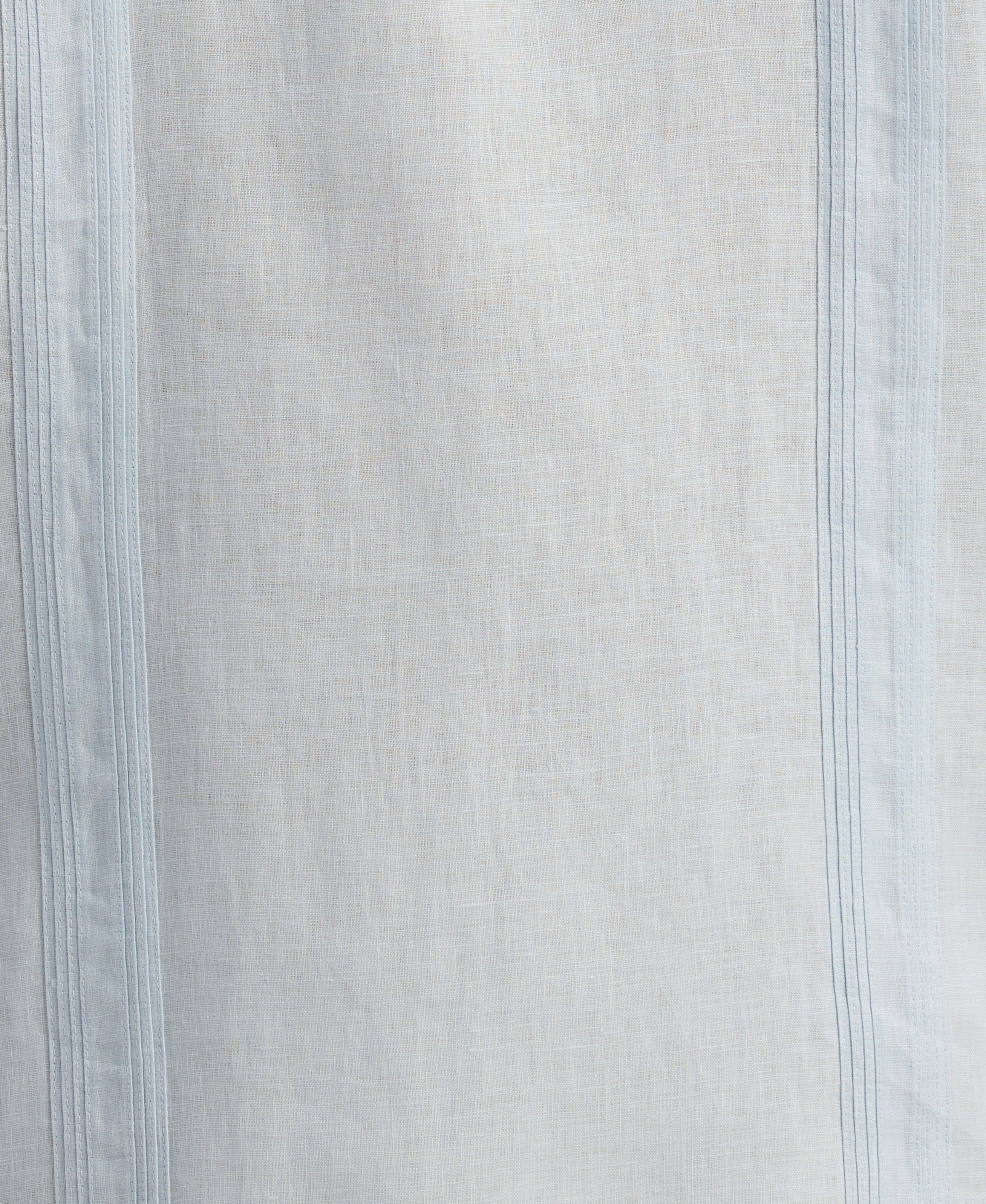100% Linen Classic Guayabera Shirt - Long Sleeve