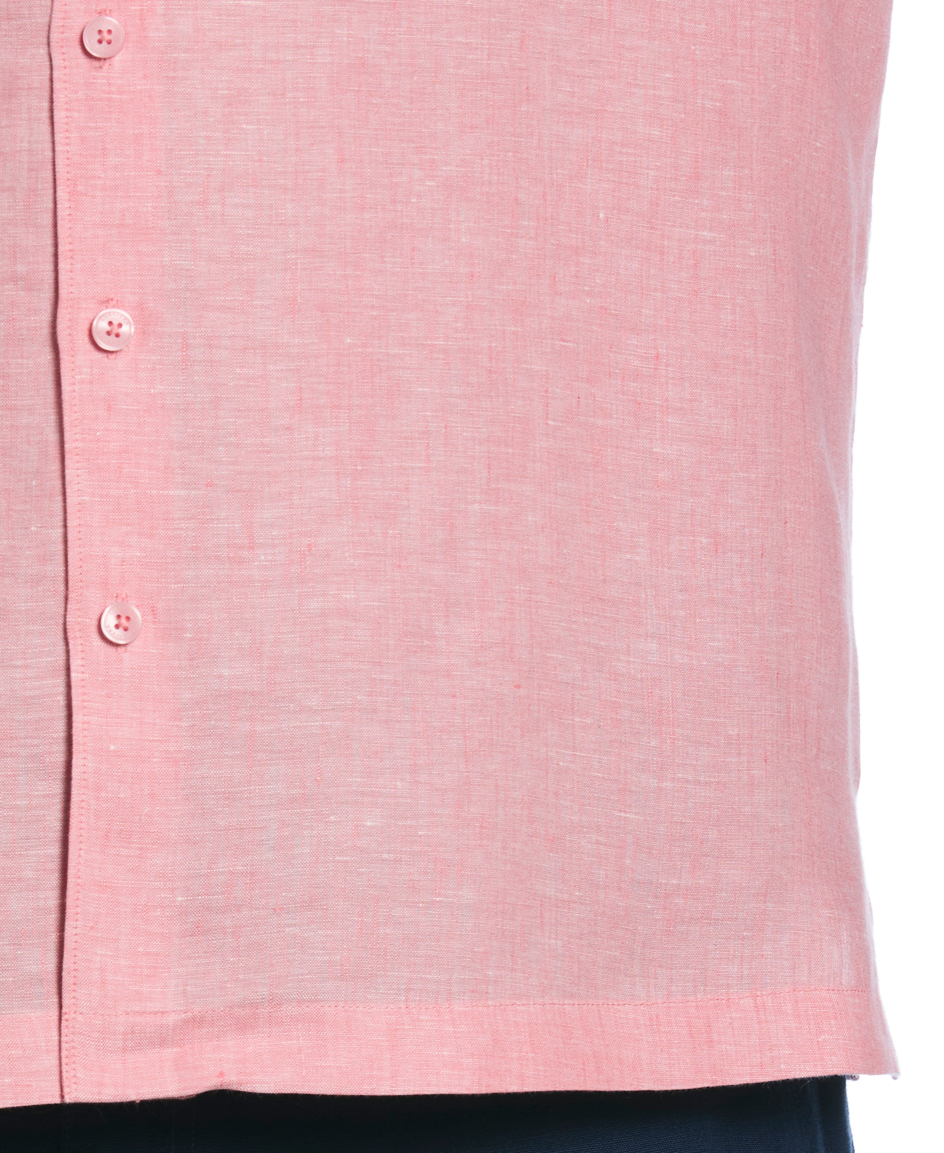 Big & Tall Classic Two-Tone Linen Shirt