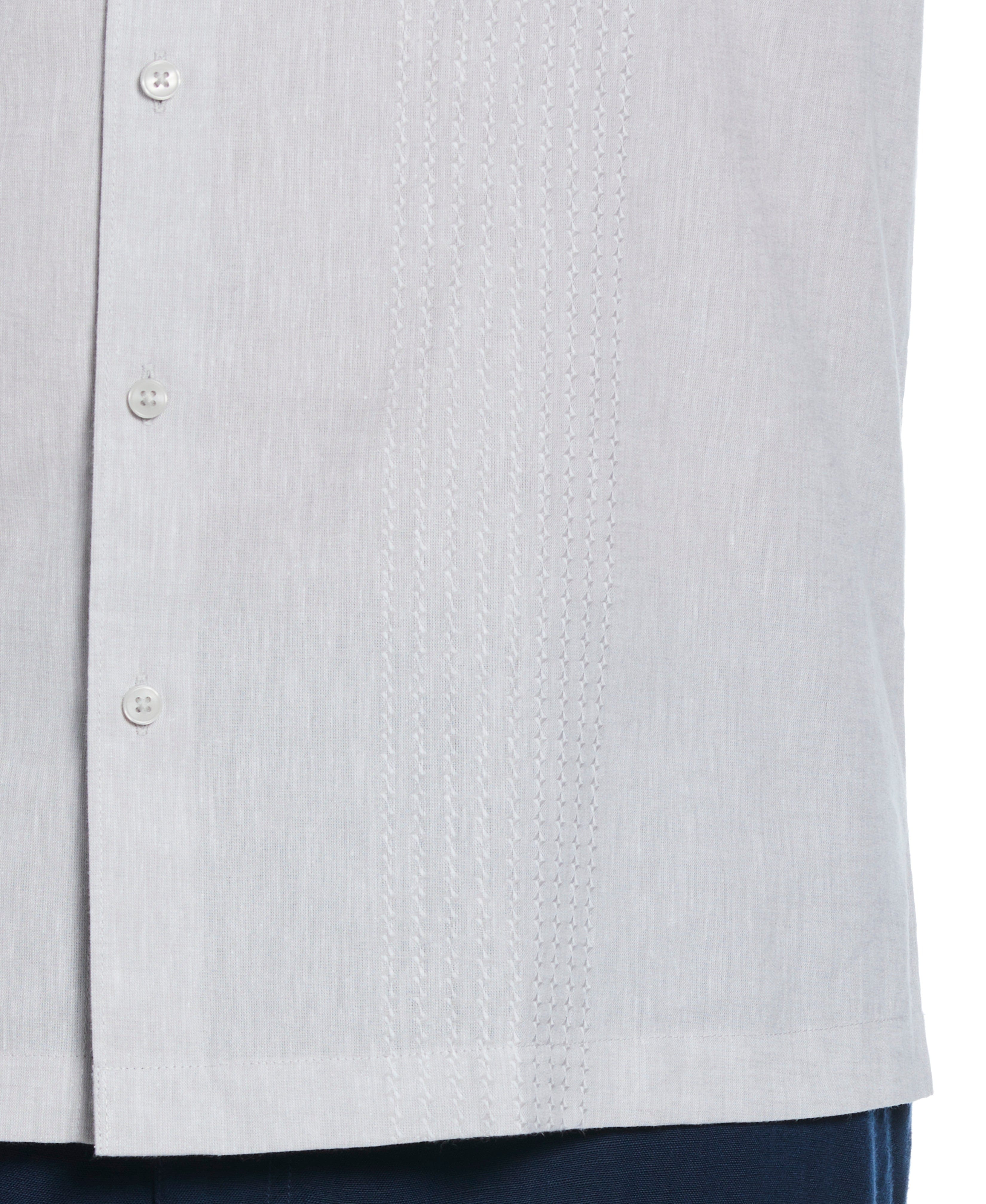 Big & Tall Engineered Dobby Panels Shirt
