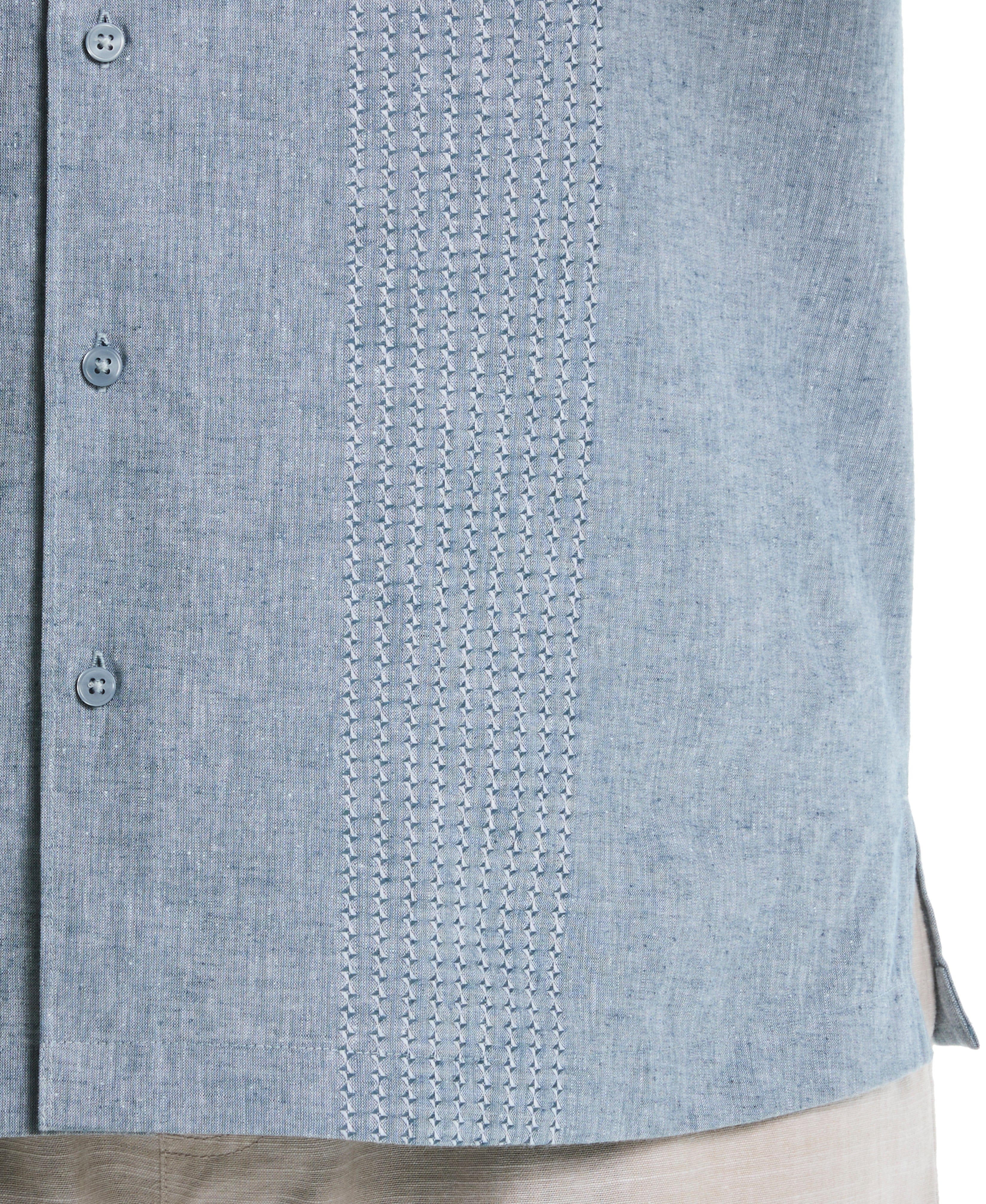 Big & Tall Engineered Dobby Panels Shirt