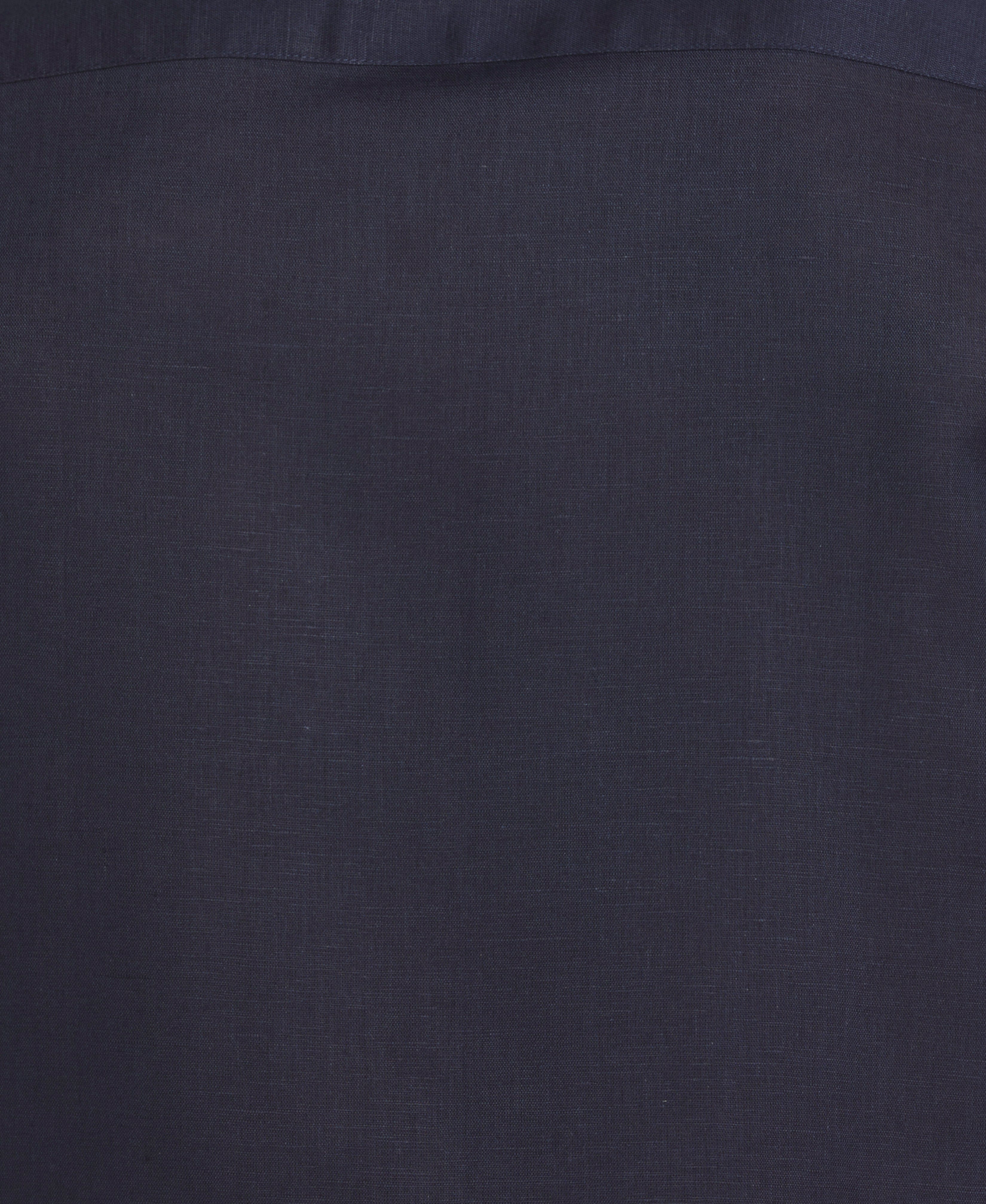 Big & Tall Linen Blend No-Pocket Guayabera Shirt