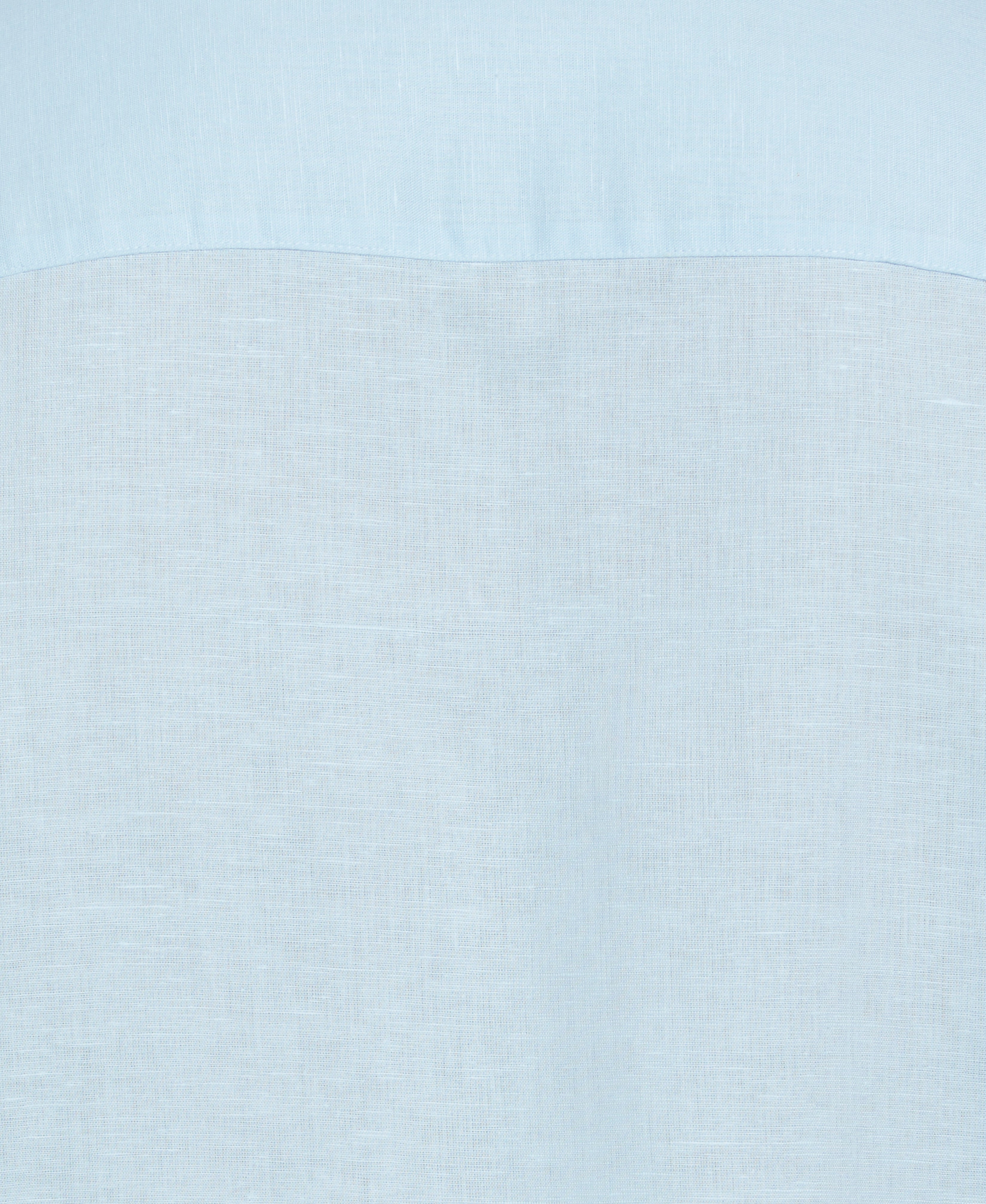 Big & Tall Linen Blend No-Pocket Guayabera Shirt