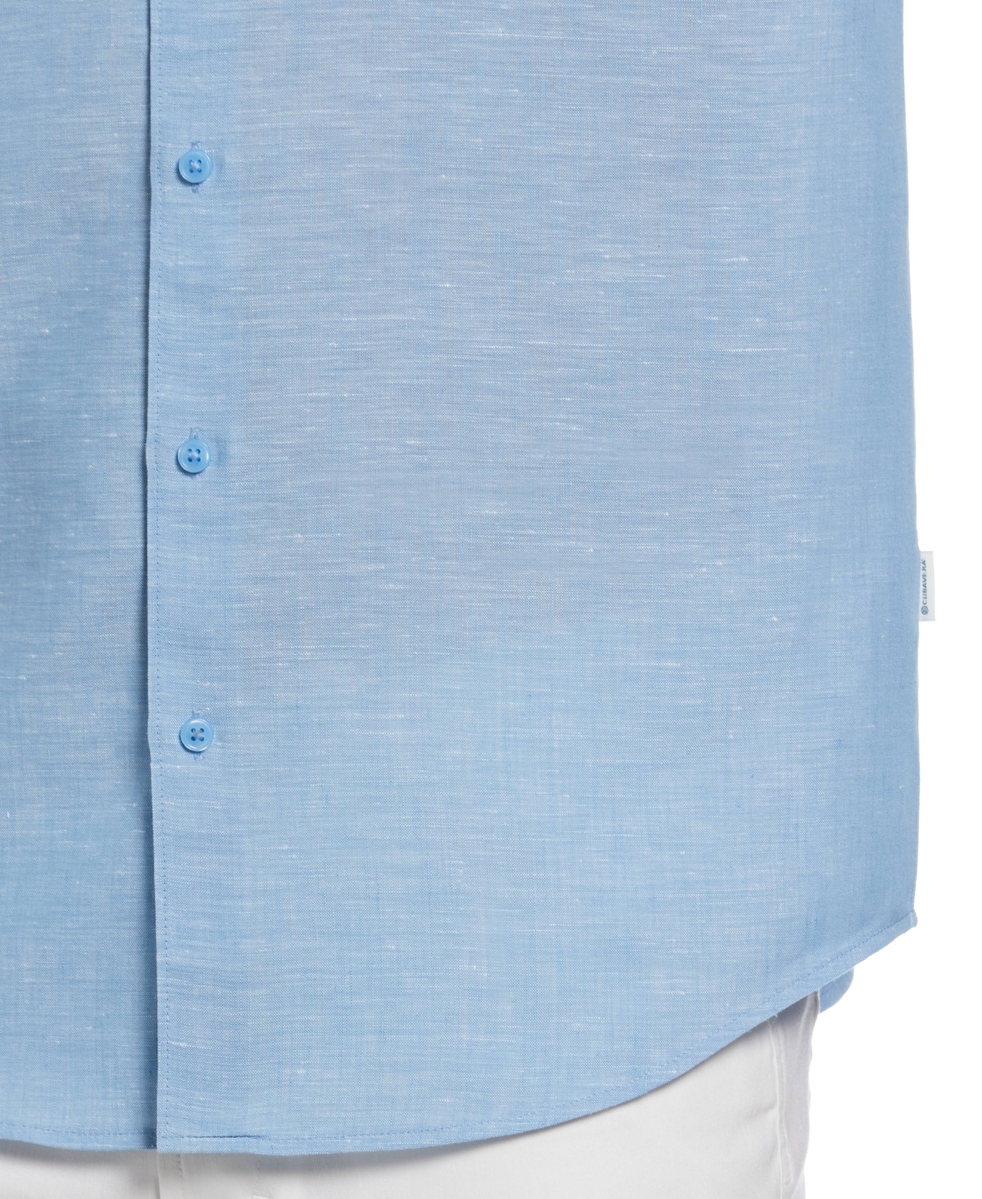 Big & Tall Travelselect™ Linen-Blend One Pocket Shirt