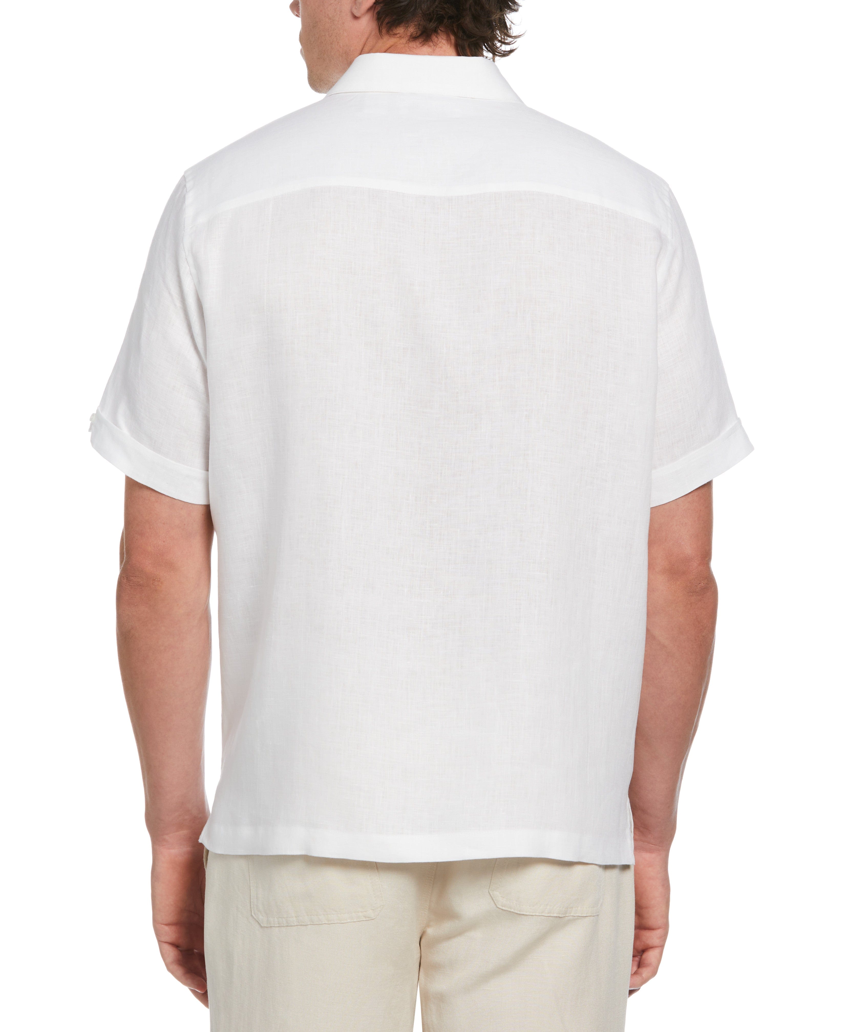 Big & Tall Travelselect™ Linen-Blend One Pocket Shirt