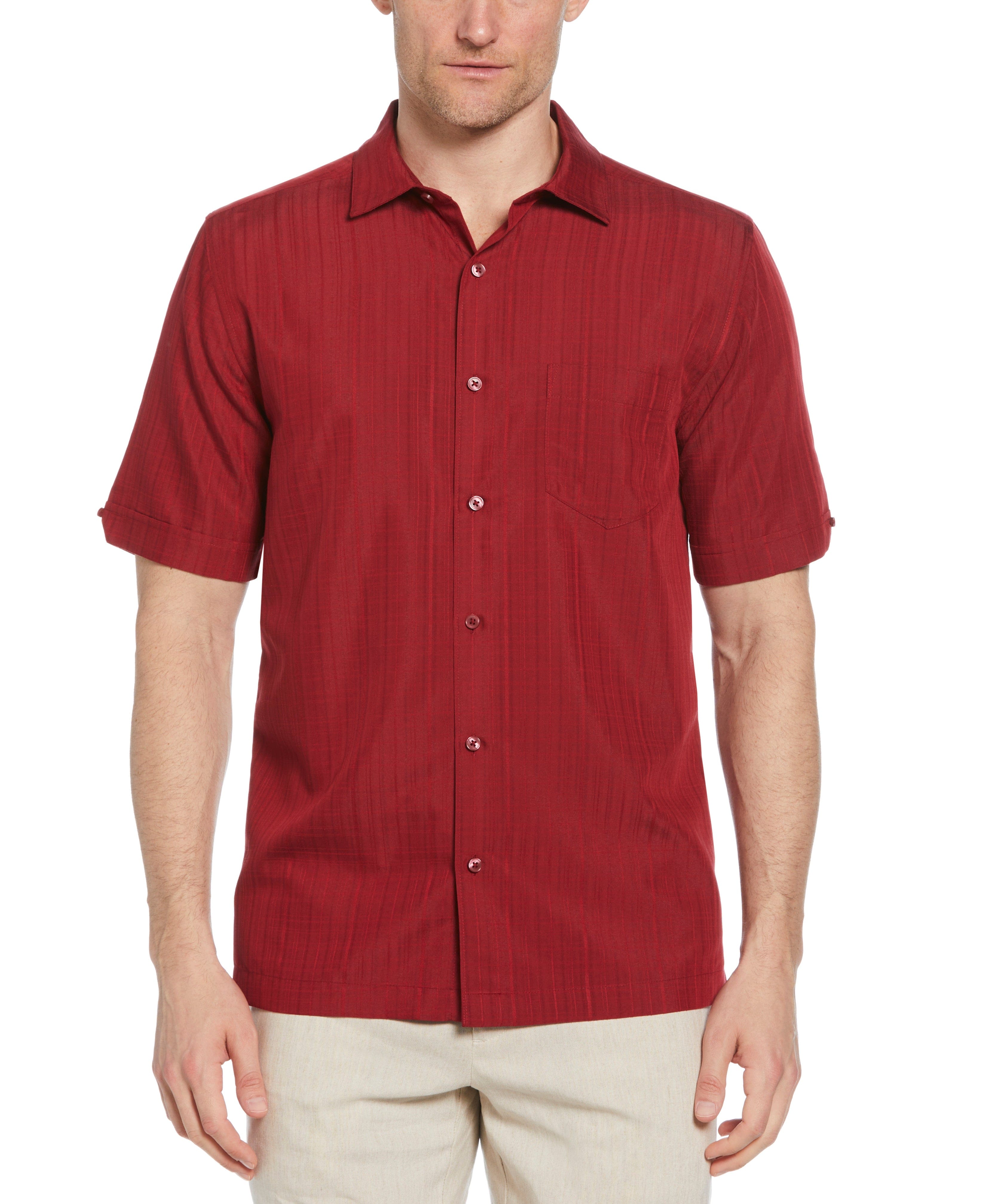 Classic Textured One Pocket Shirt