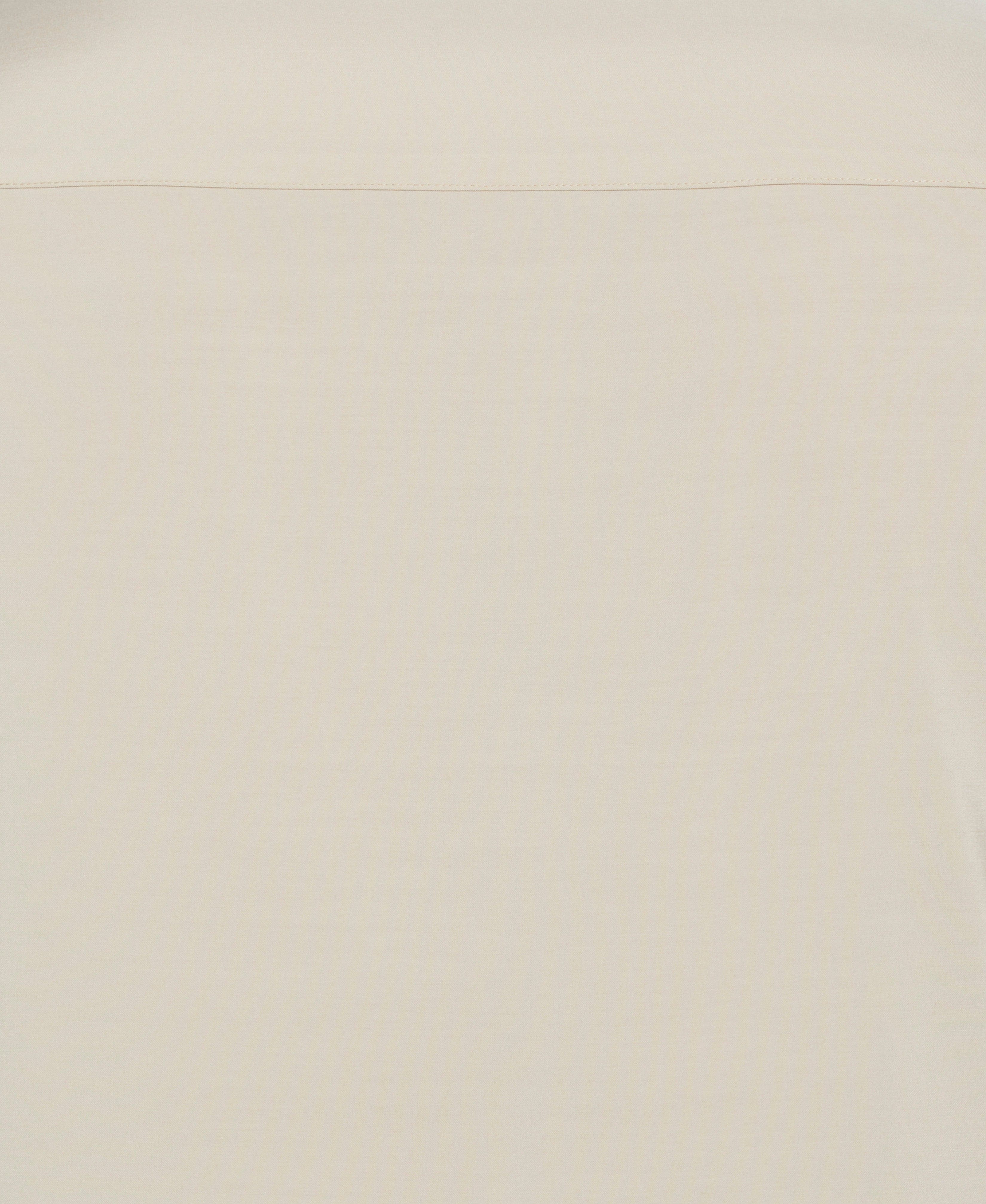 Contrast Panel Camp Collar Shirt