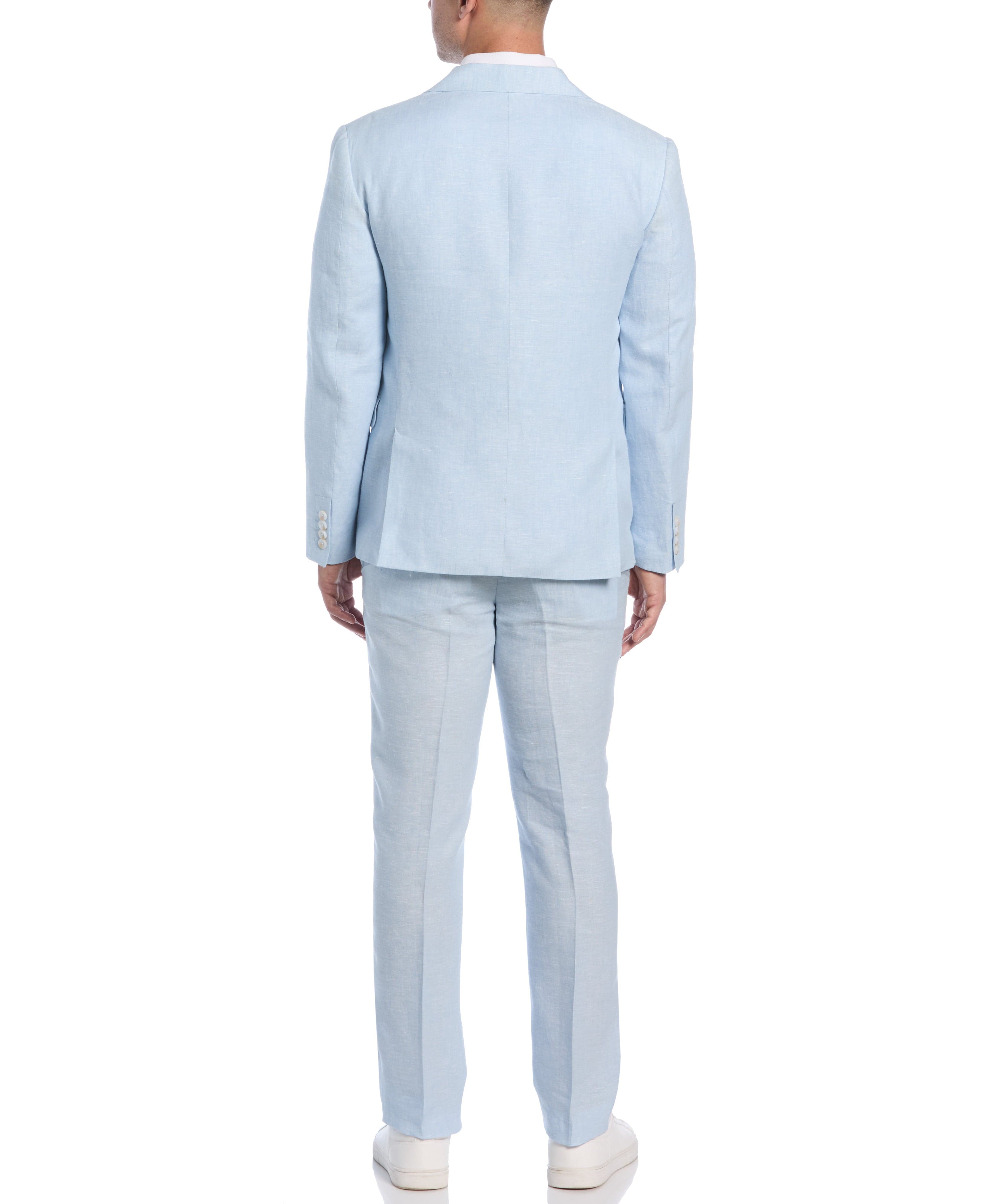 Double Breasted Delave Linen Sports Coat