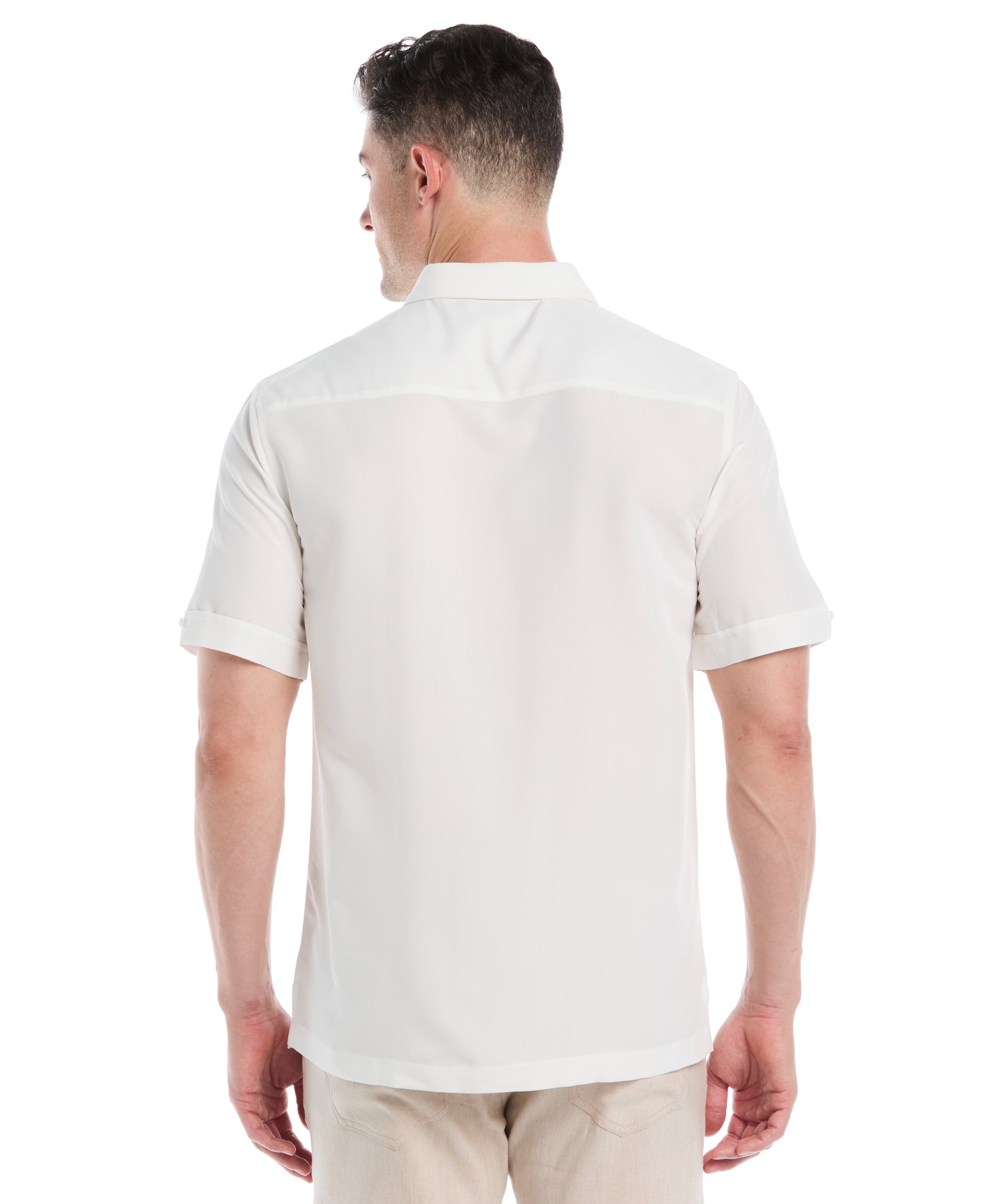 Embroidered Panel Shirt
