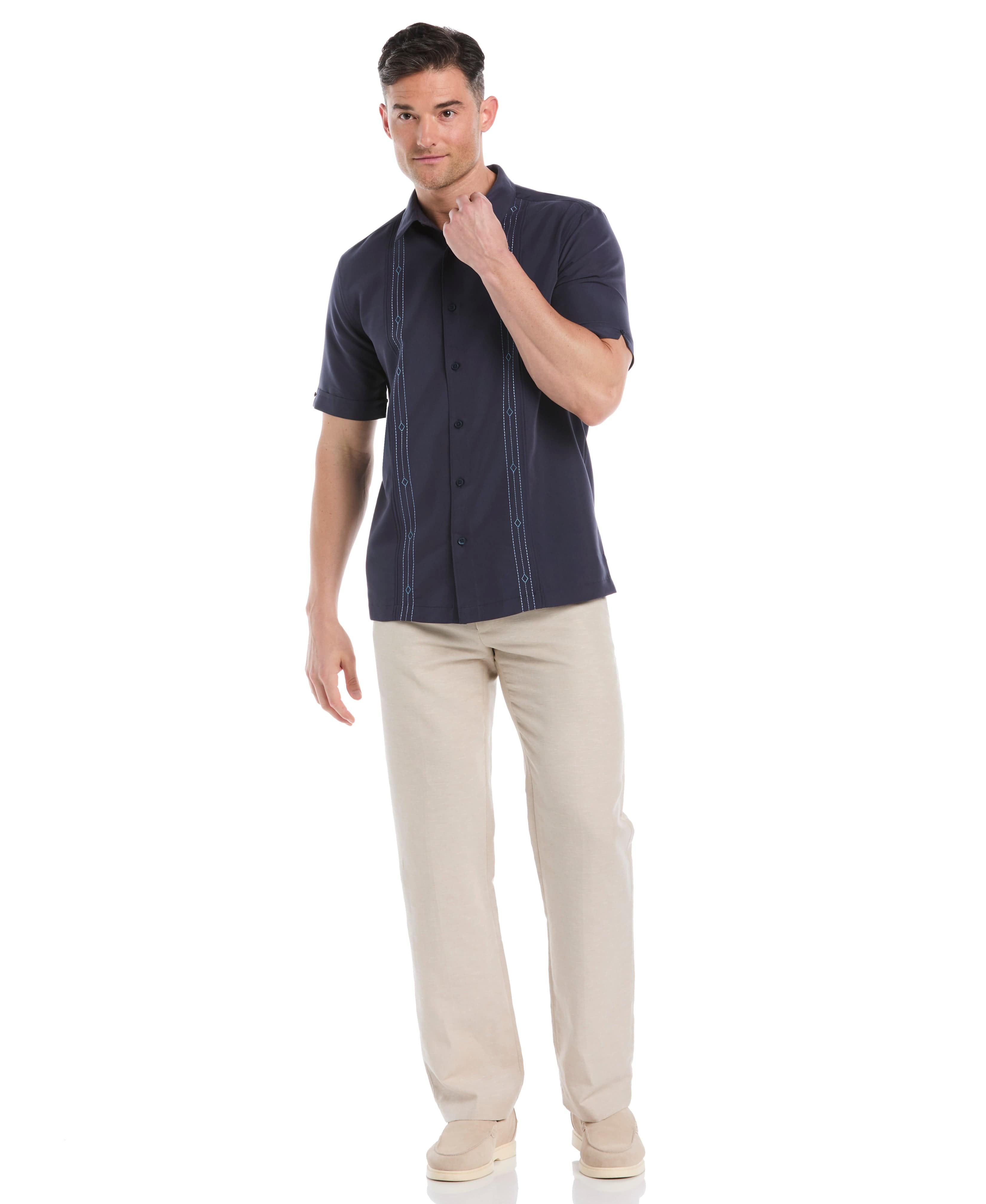 Embroidered Panel Shirt