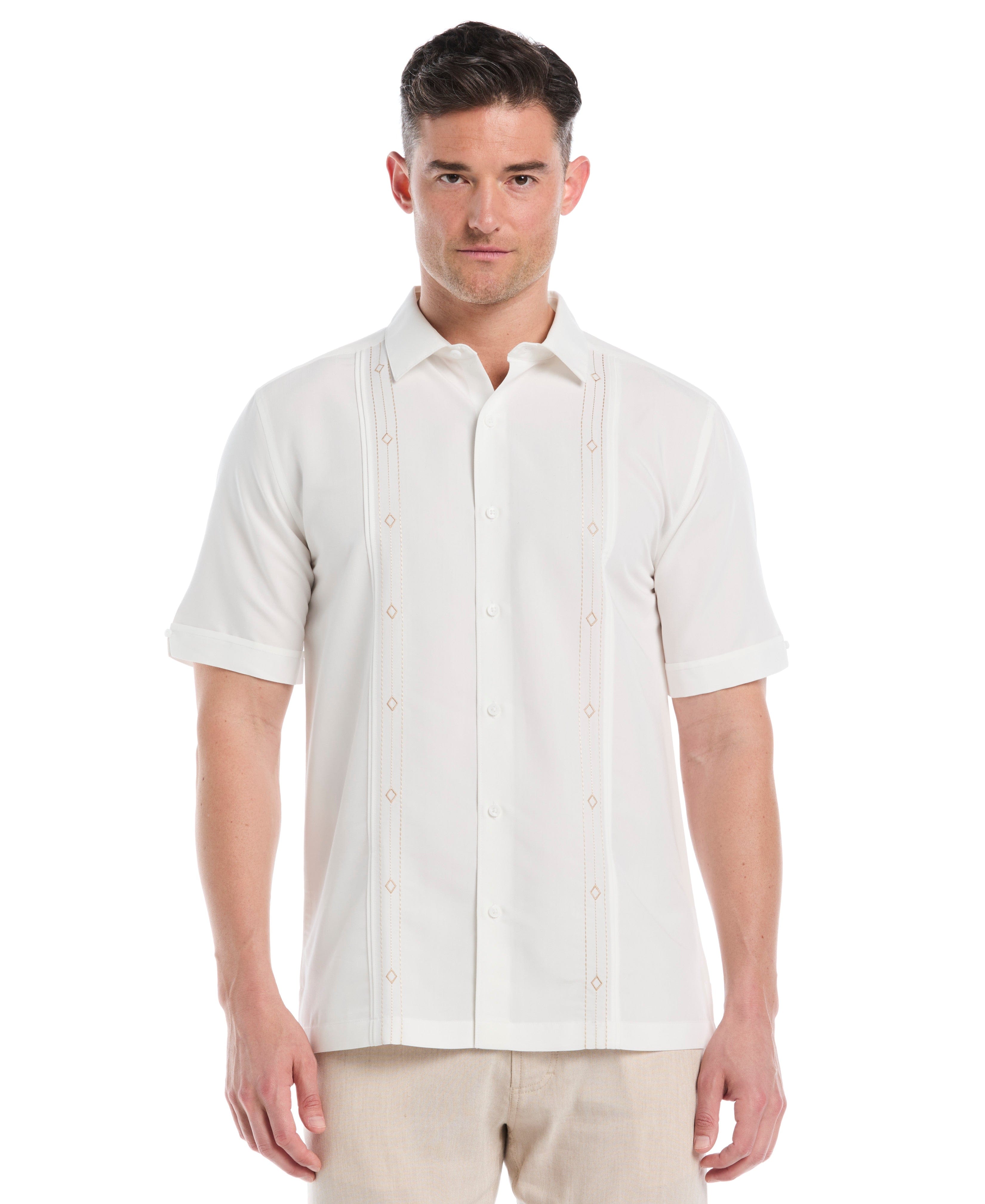 Embroidered Panel Shirt