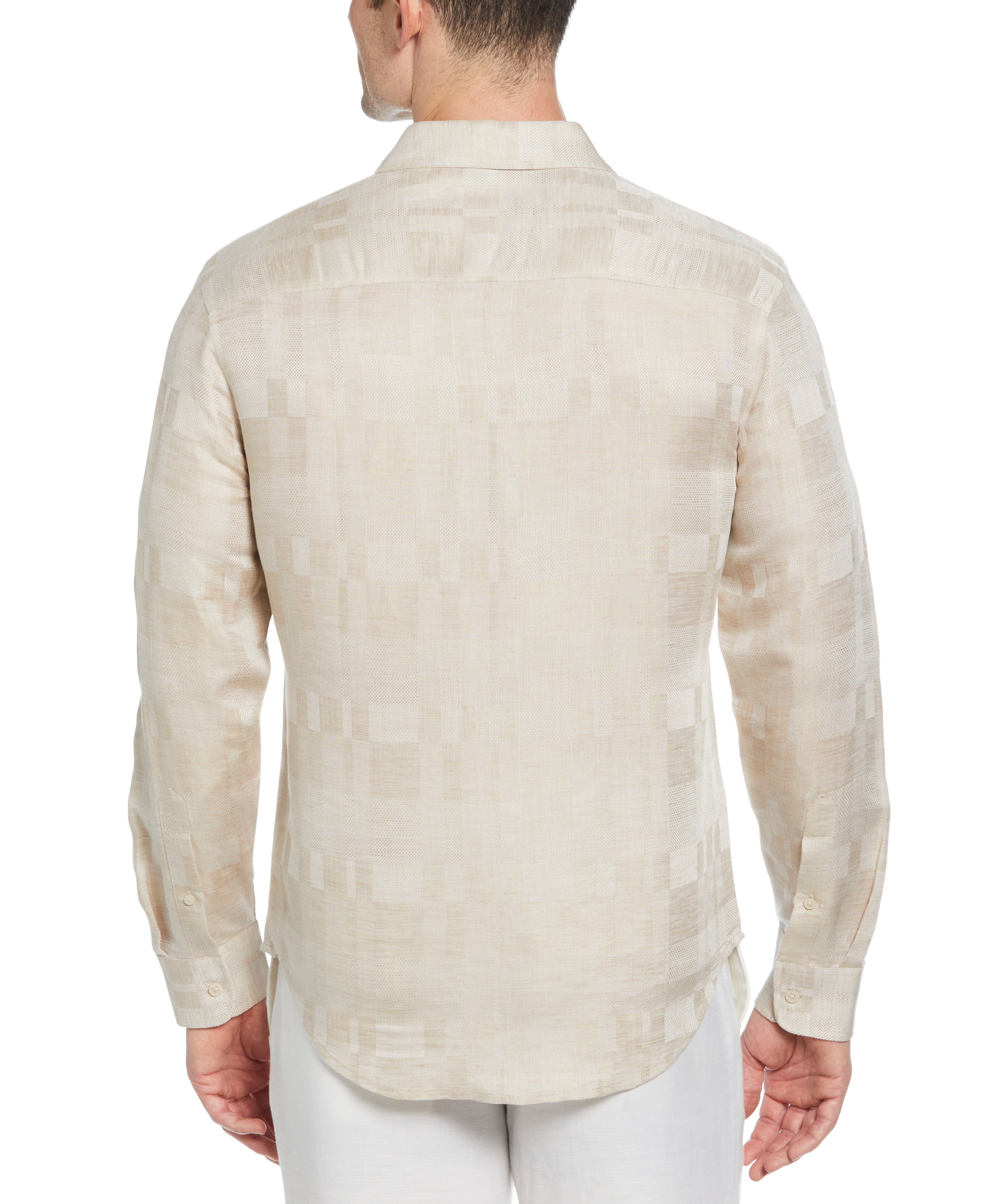 Geometric Dobby Textured Shirt