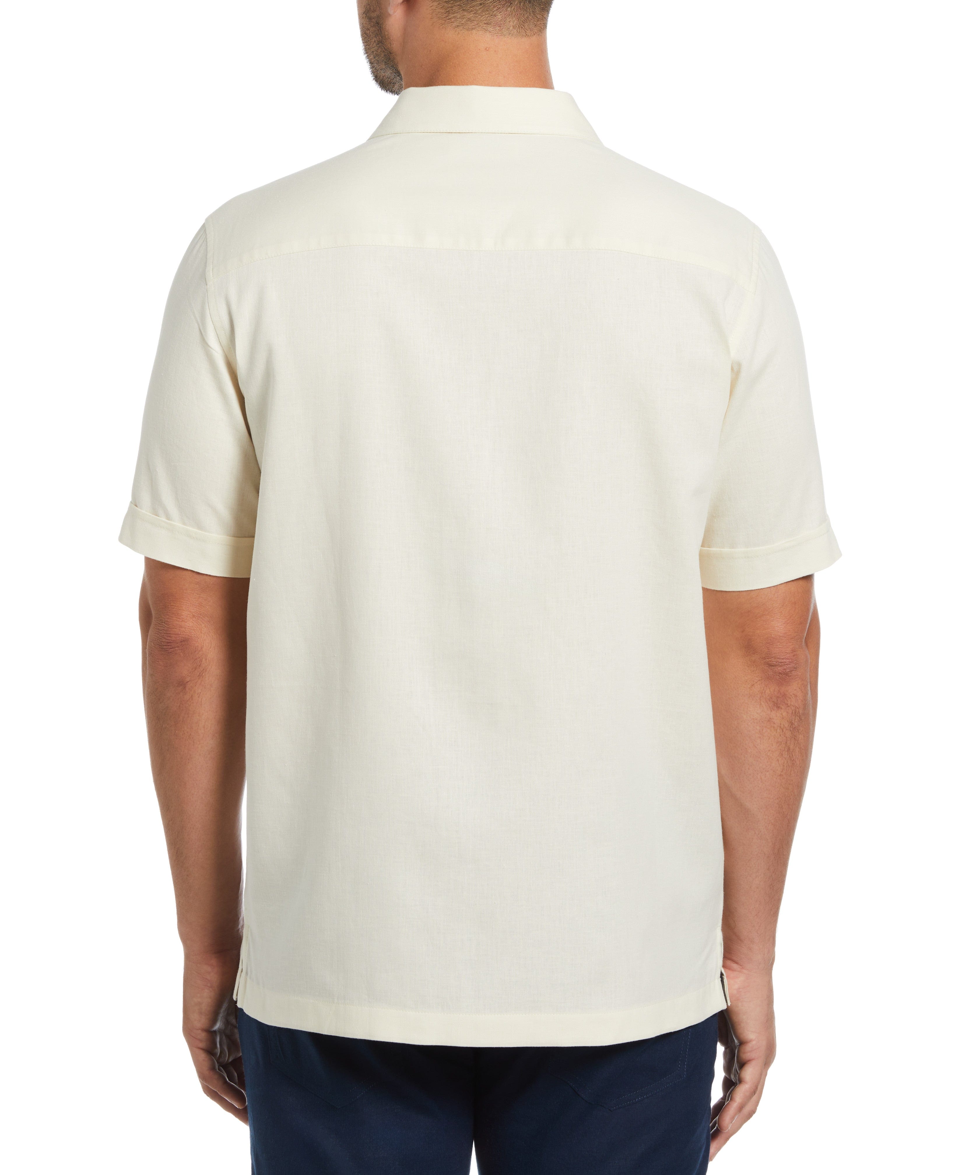 Gradient Panel Print Shirt