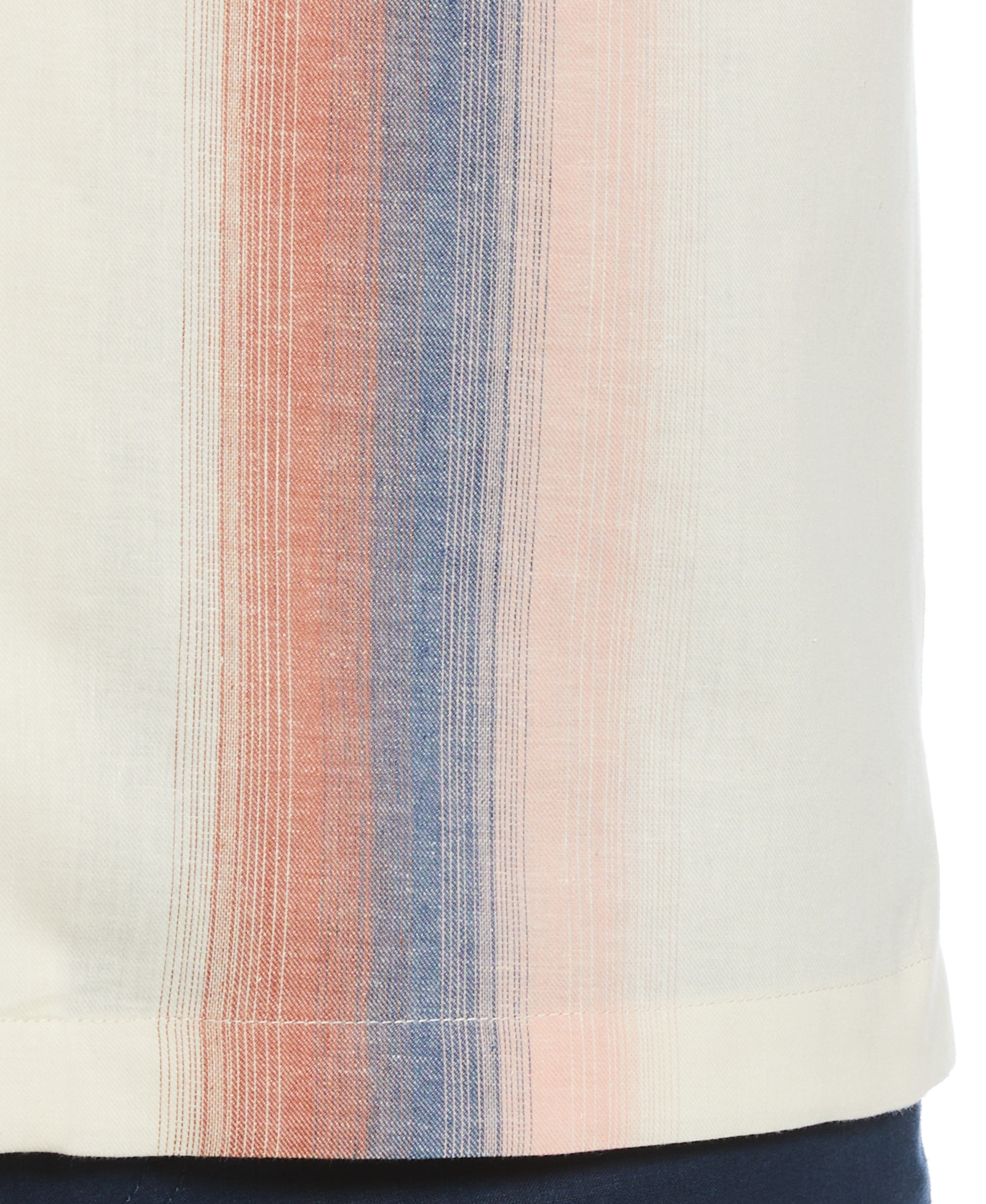 Gradient Panel Print Shirt